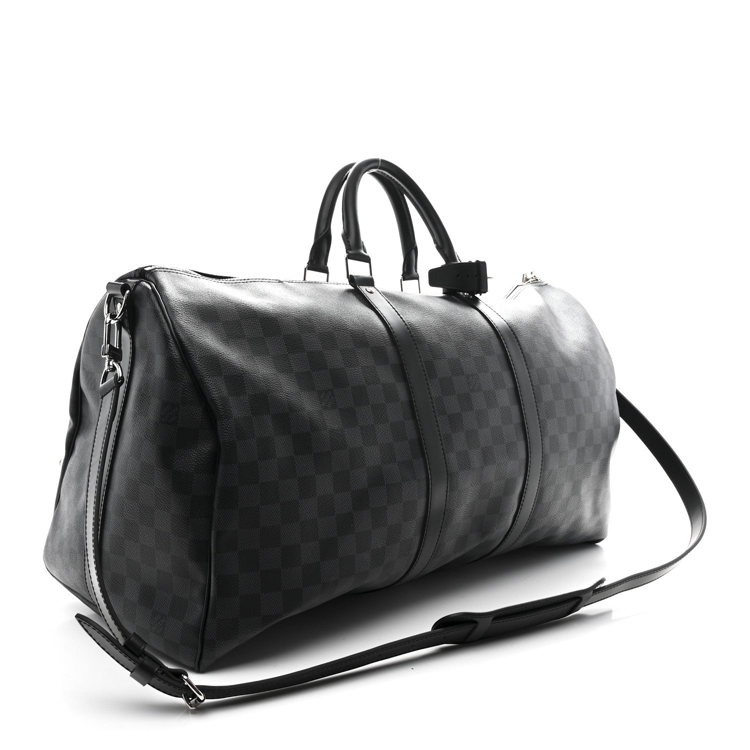 Damier Graphite Keepall Bandouliere 55