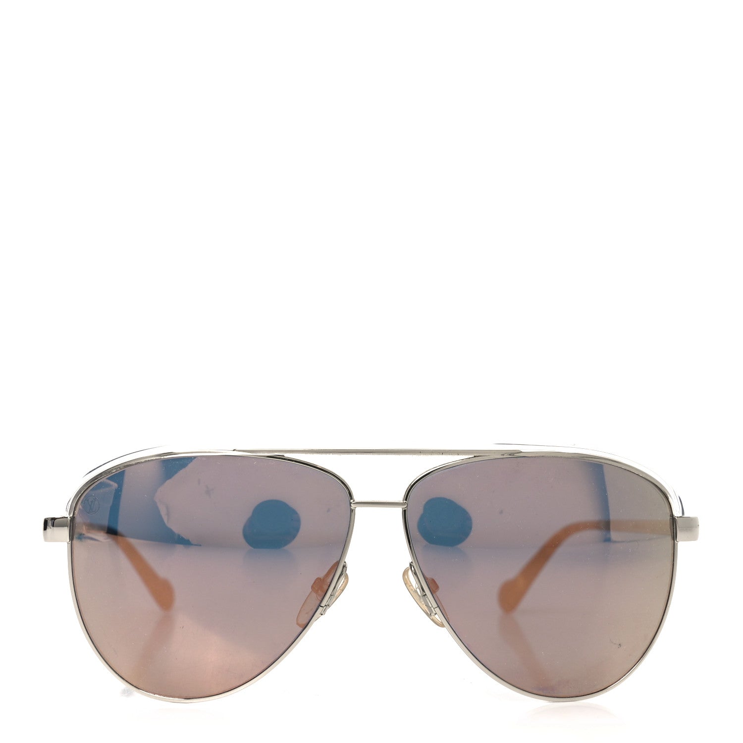 Jet Set Aviator Sunglasses Z0858U Silver