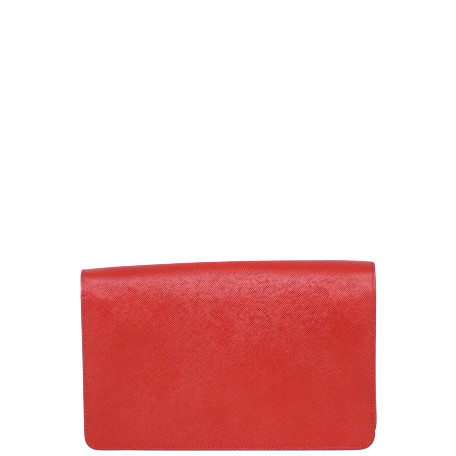 Prada Saffiano Metal Wallet on Strap