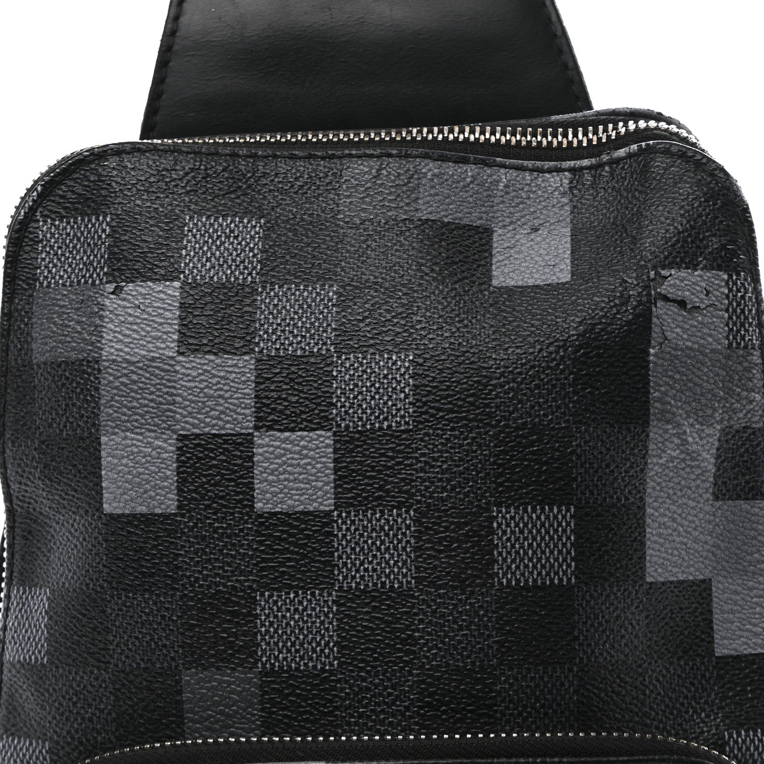 Damier Graphite Pixel Avenue Sling Backpack Gris