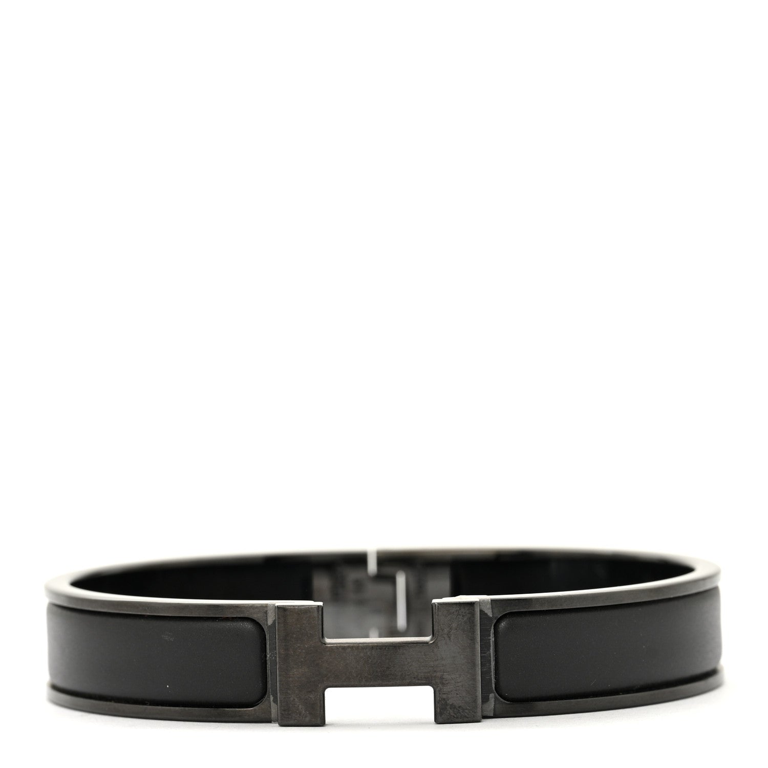 Matte Enamel Narrow Clic Clac HH Bracelet T5 So Black