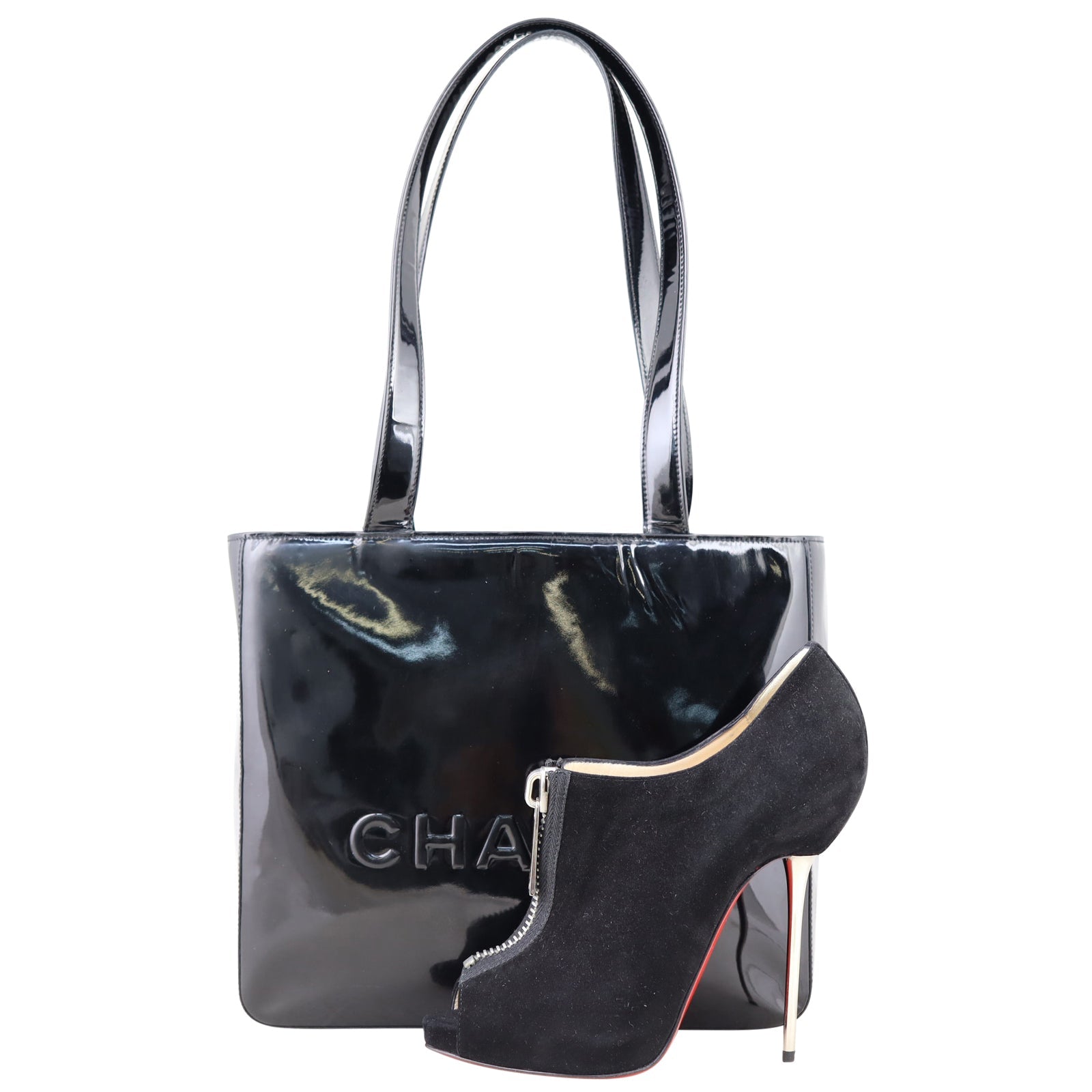 Chanel Vintage Vinyl Tote