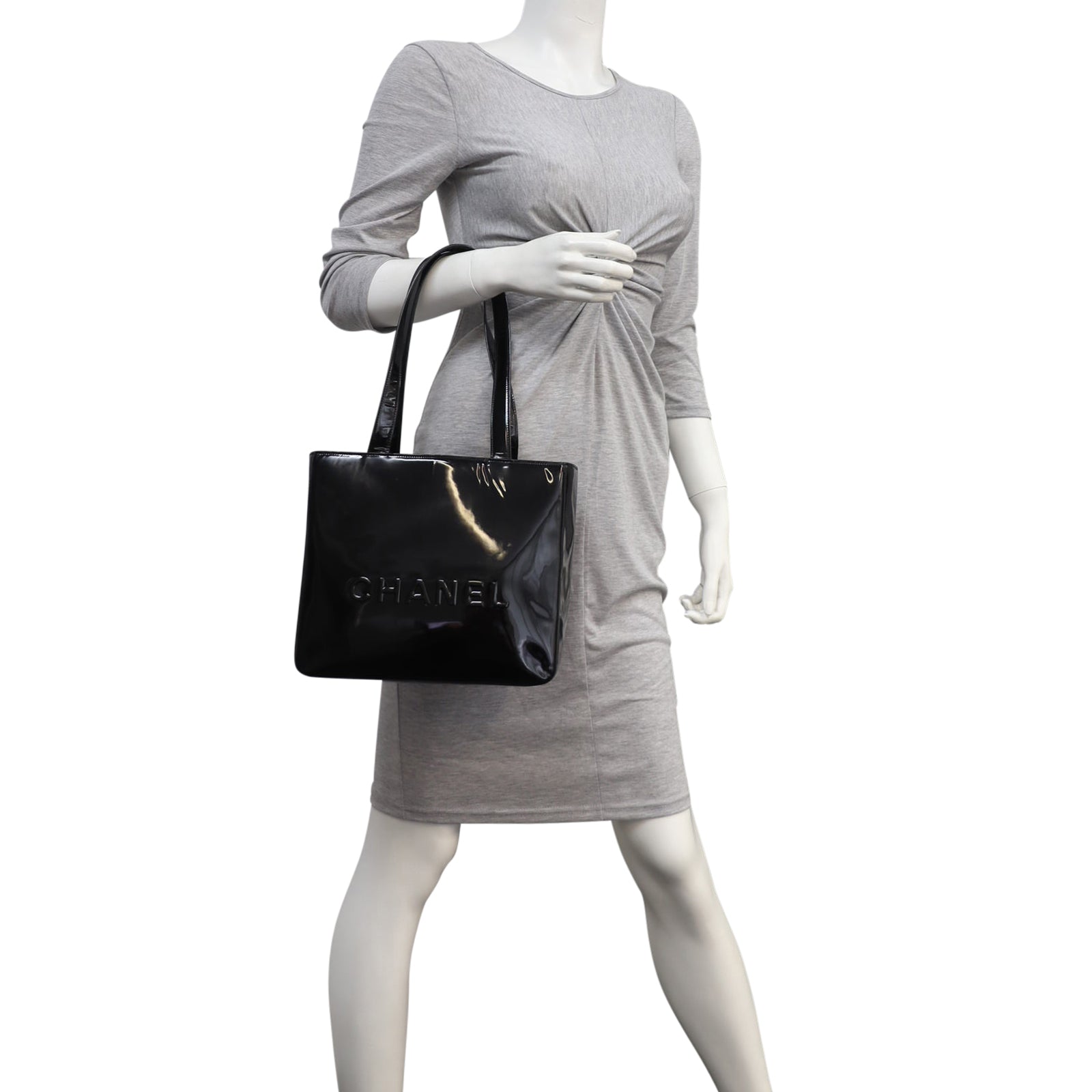 Chanel Vintage Vinyl Tote