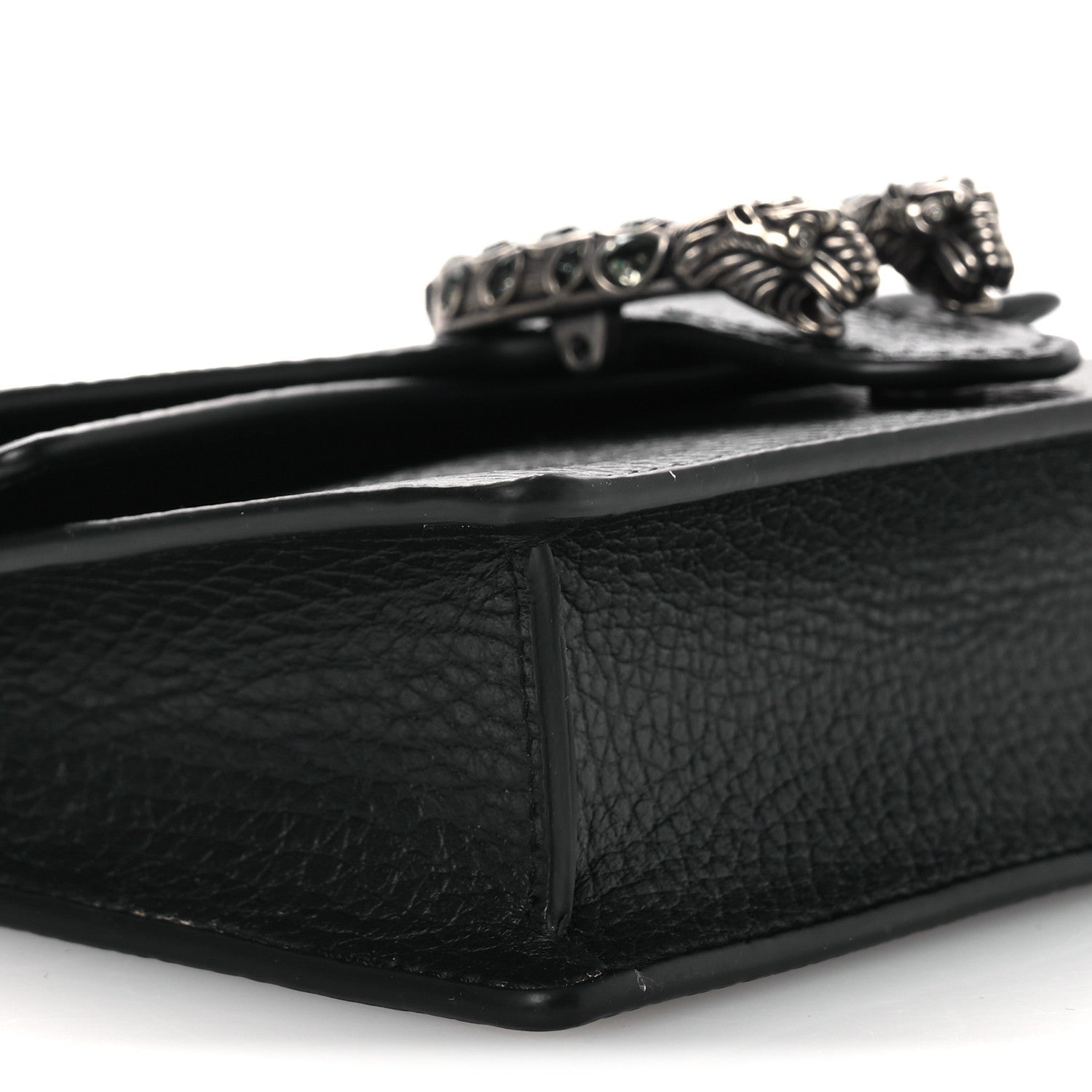 Calfskin Super Mini Dionysus Shoulder Bag Black