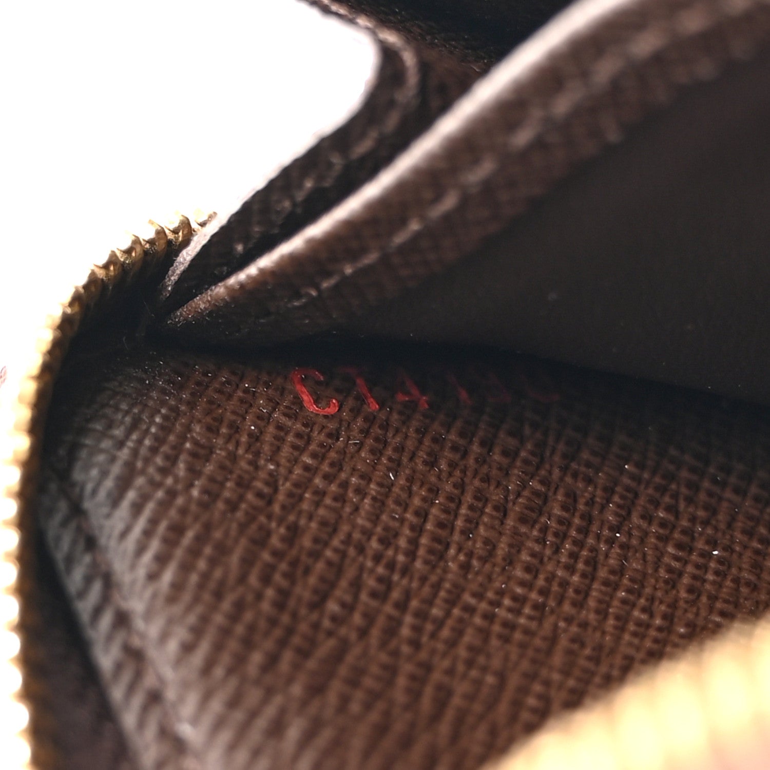 Damier Ebene Zippy Coin Purse
