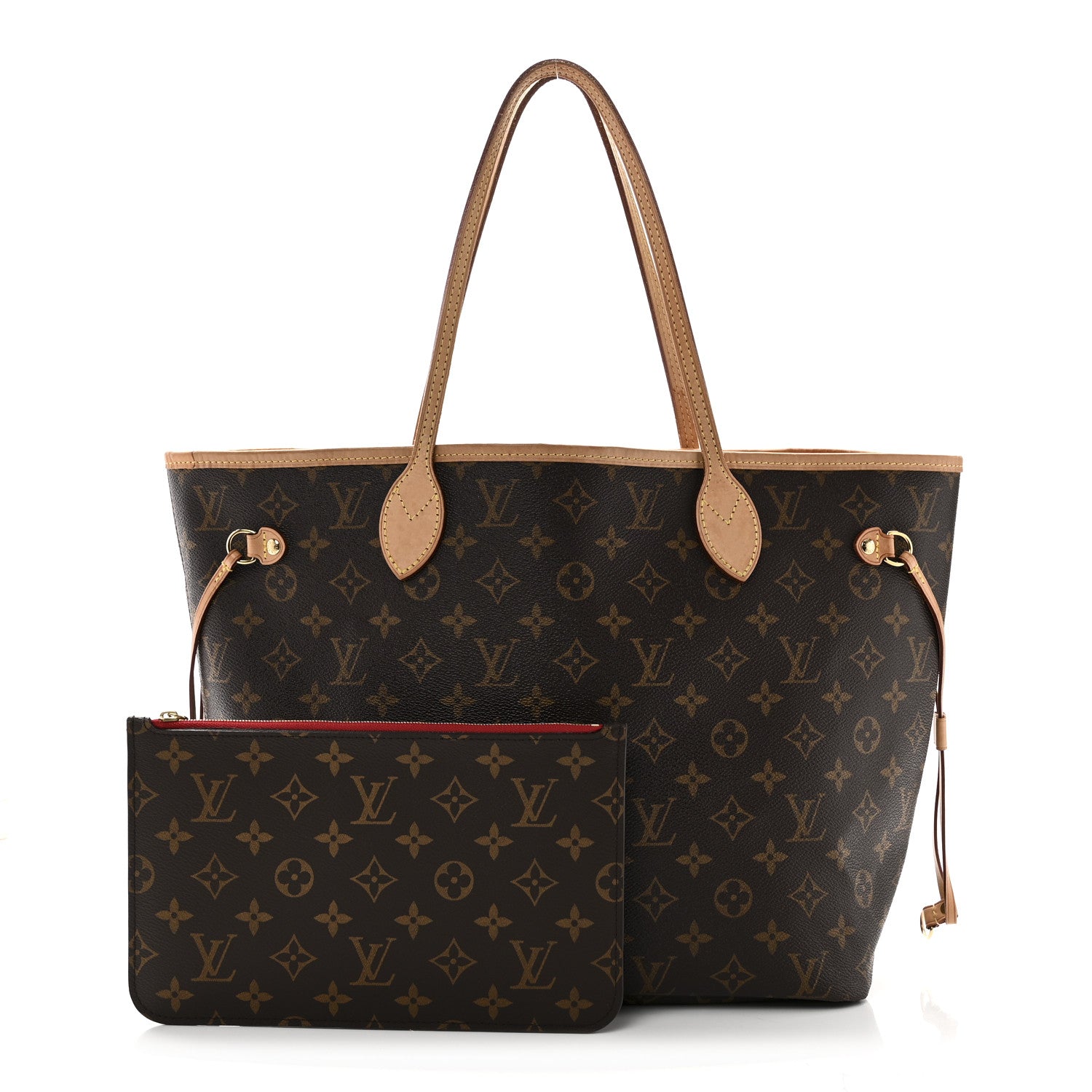 Monogram Neo Neverfull MM Cherry
