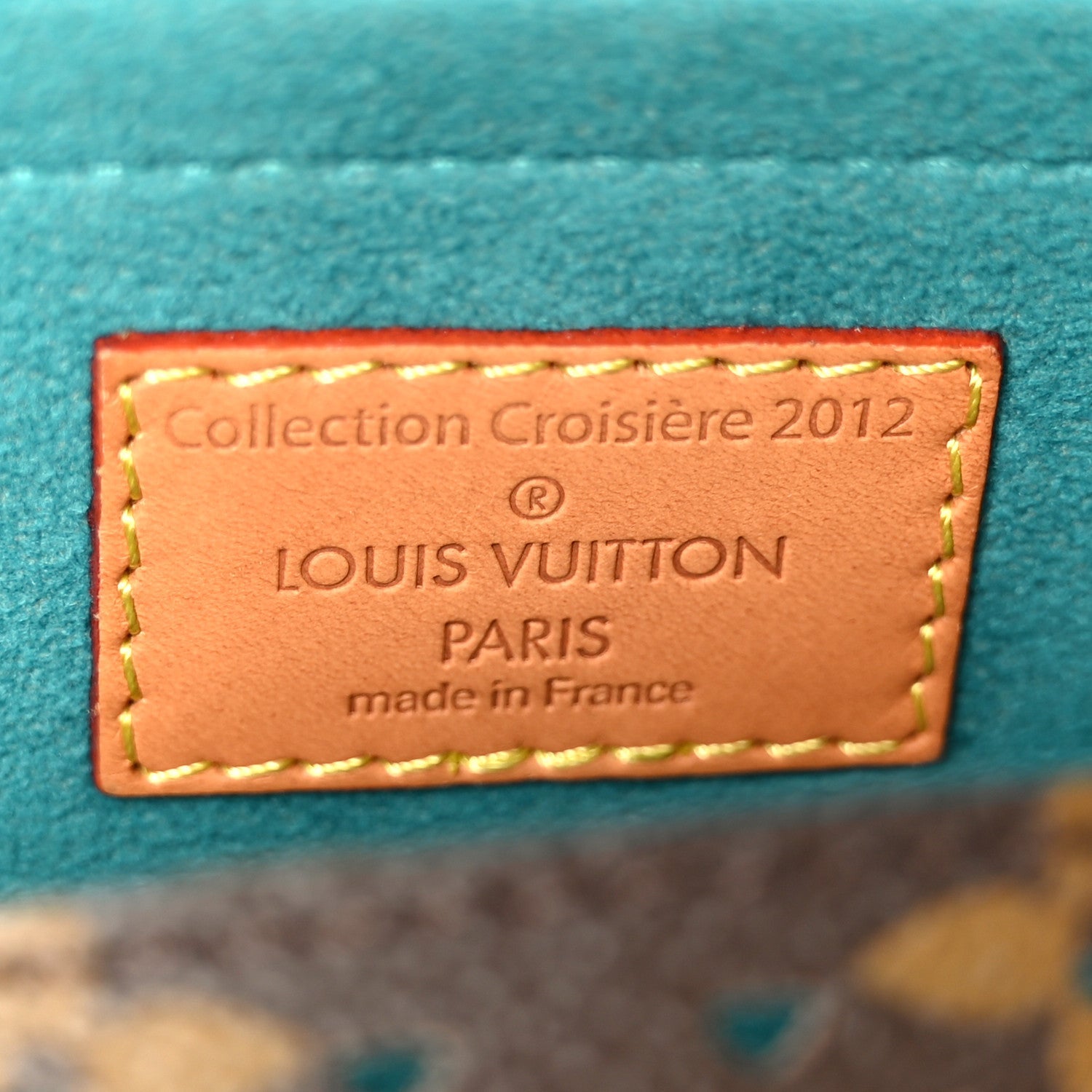 Monogram SC Flore Saumur Teal