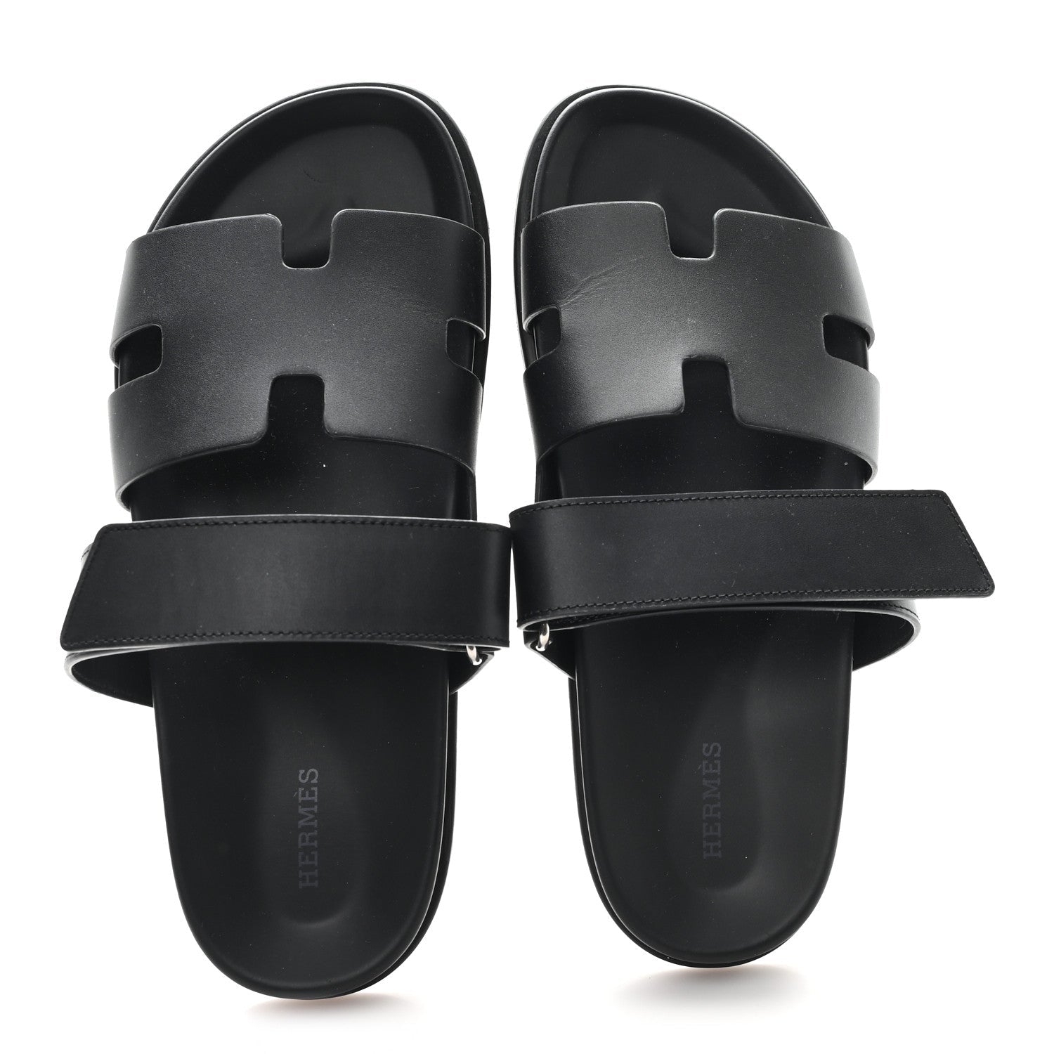 Calfskin Womens Chypre Sandals 41 Black