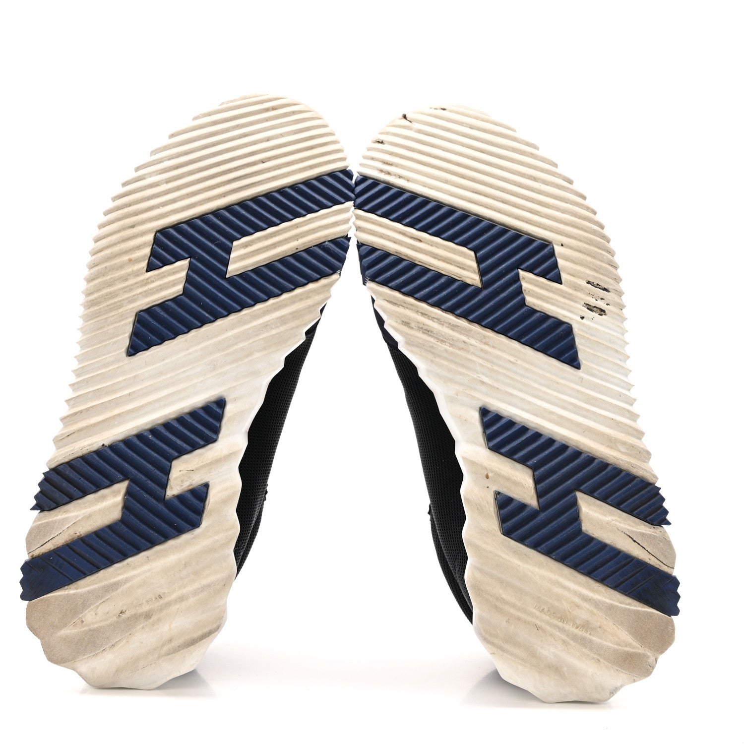 Air Mesh Suede Goatskin Bouncing Sneakers 39 Bleu Ocean