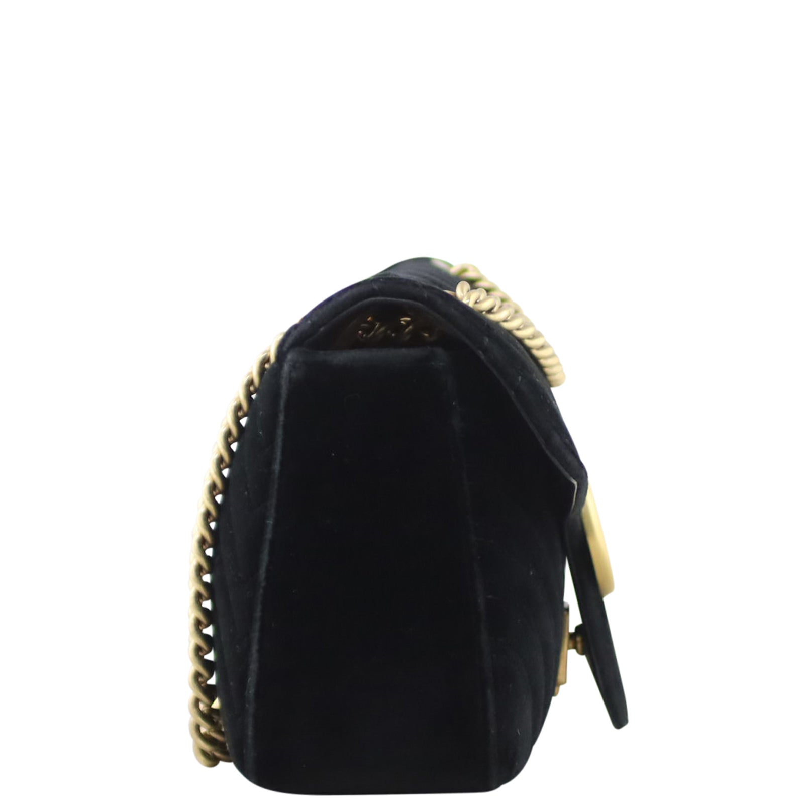 Gucci GG Marmont Velvet Small Shoulder Bag