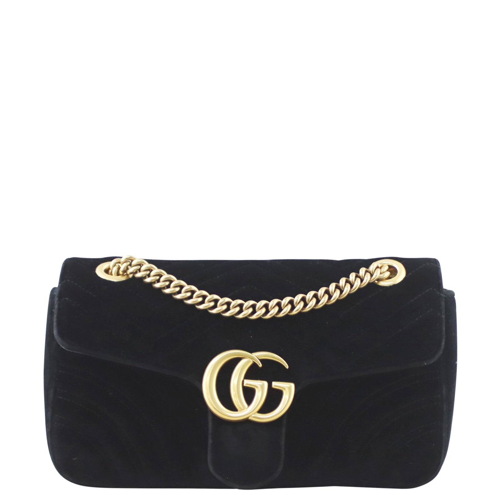 Gucci GG Marmont Velvet Small Shoulder Bag