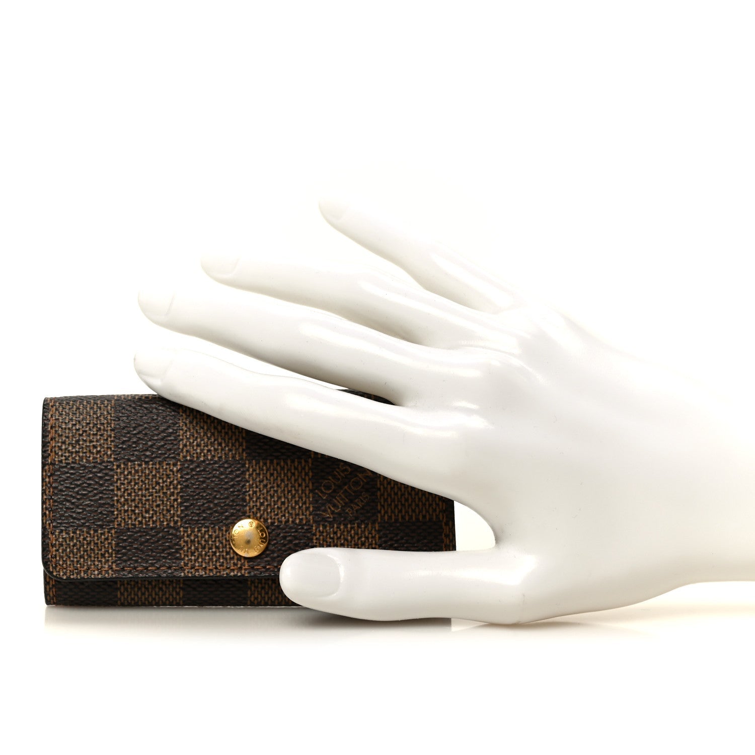 Damier Ebene Multicles 4 Key Holder