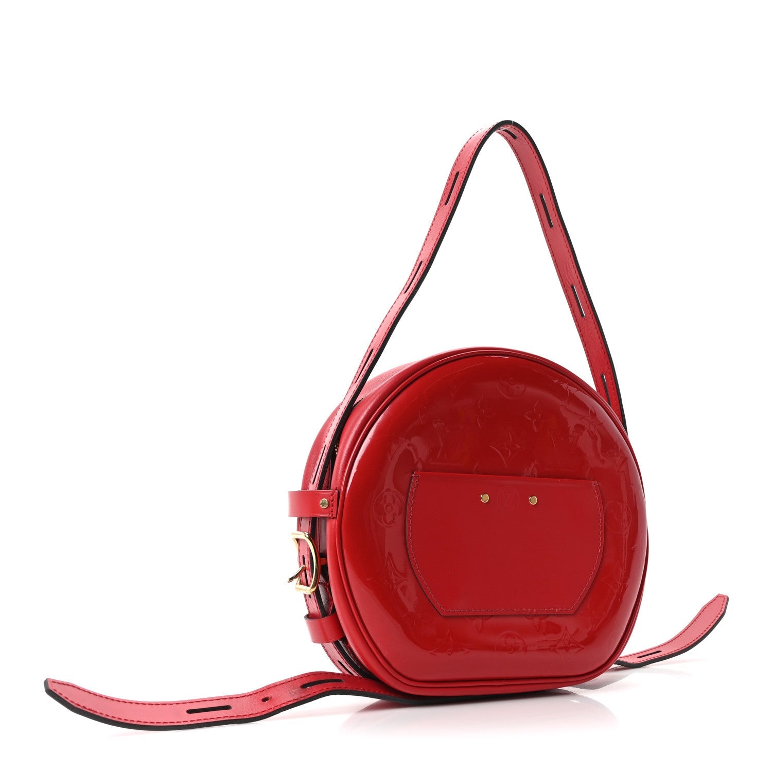 Vernis Boite Chapeau Souple MM Rouge