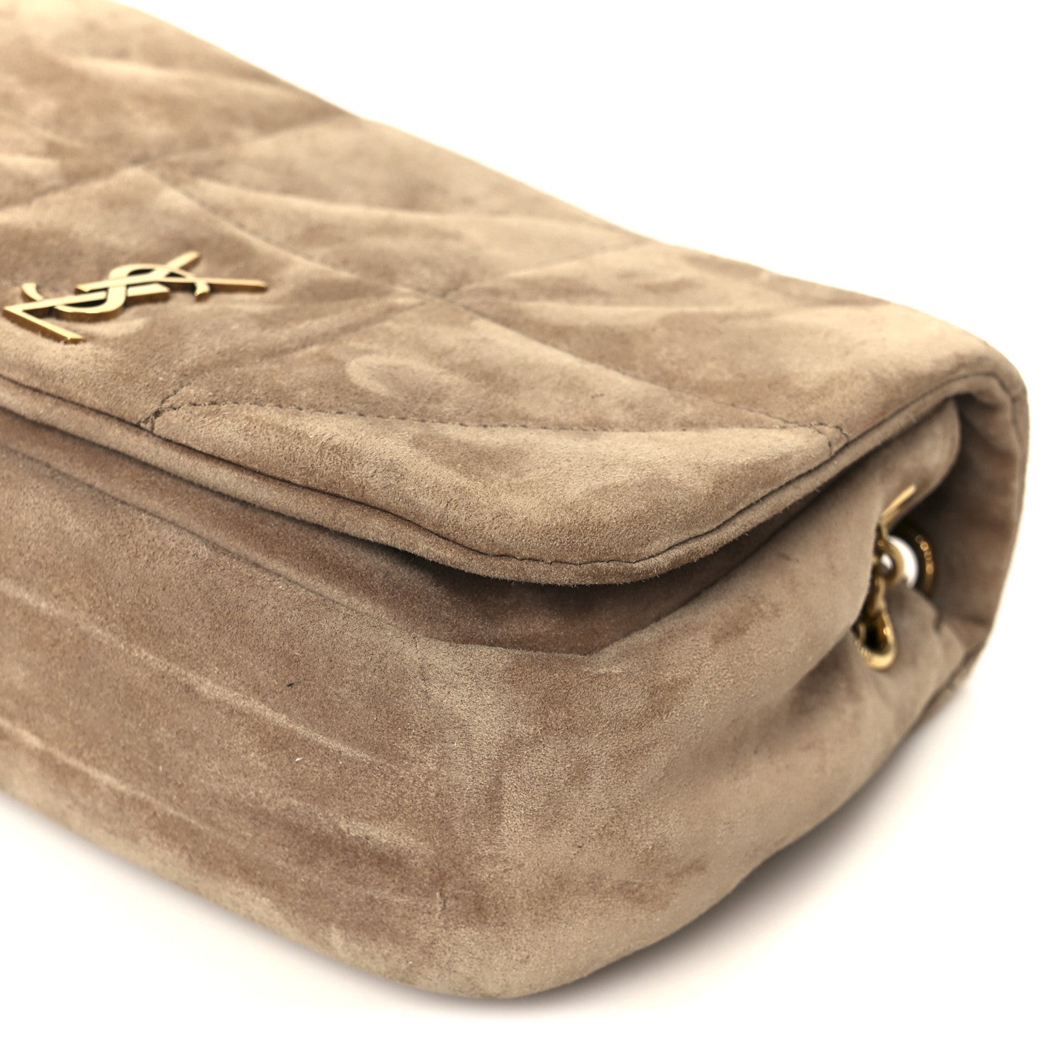 Suede Matelasse Monogram Mini Jamie 4.3 Whisper Pink