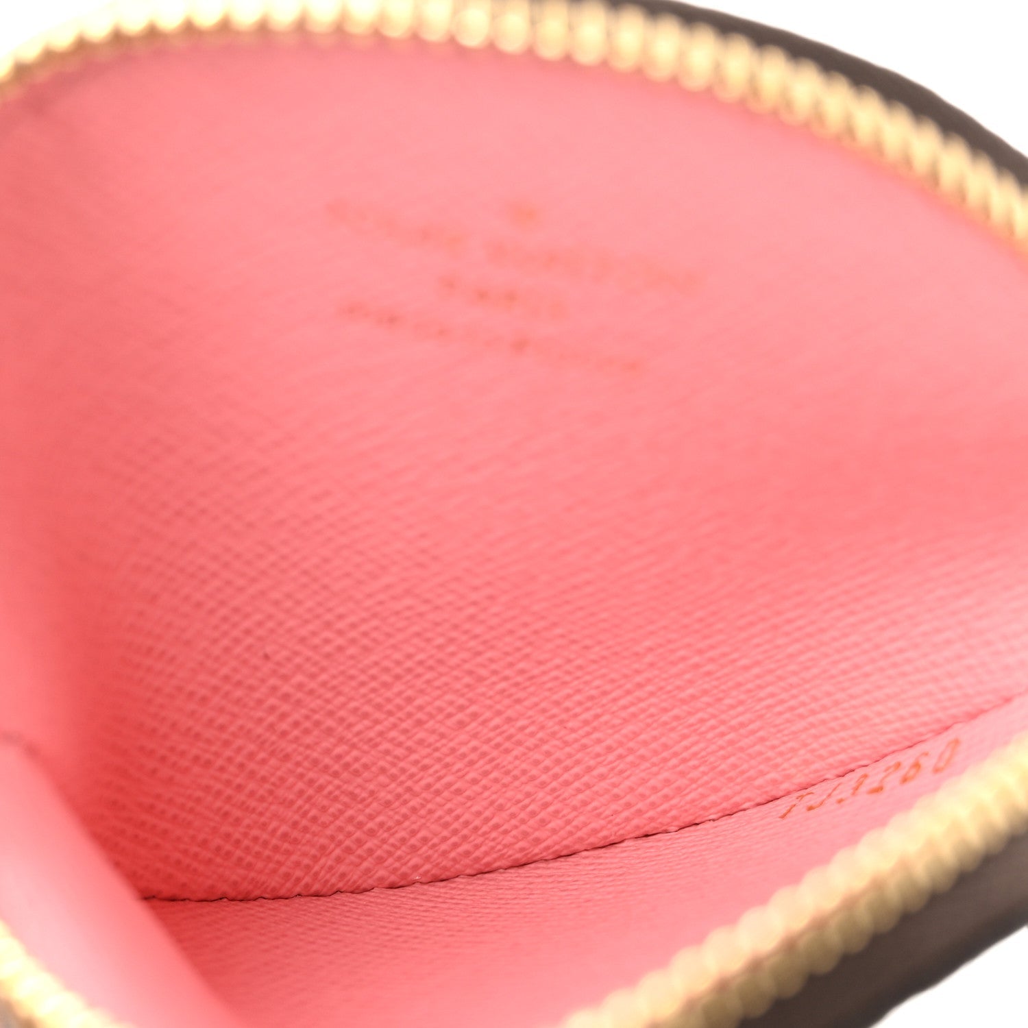 Monogram 2020 Christmas Animation Swing Ride Round Coin Purse Pink Poppy