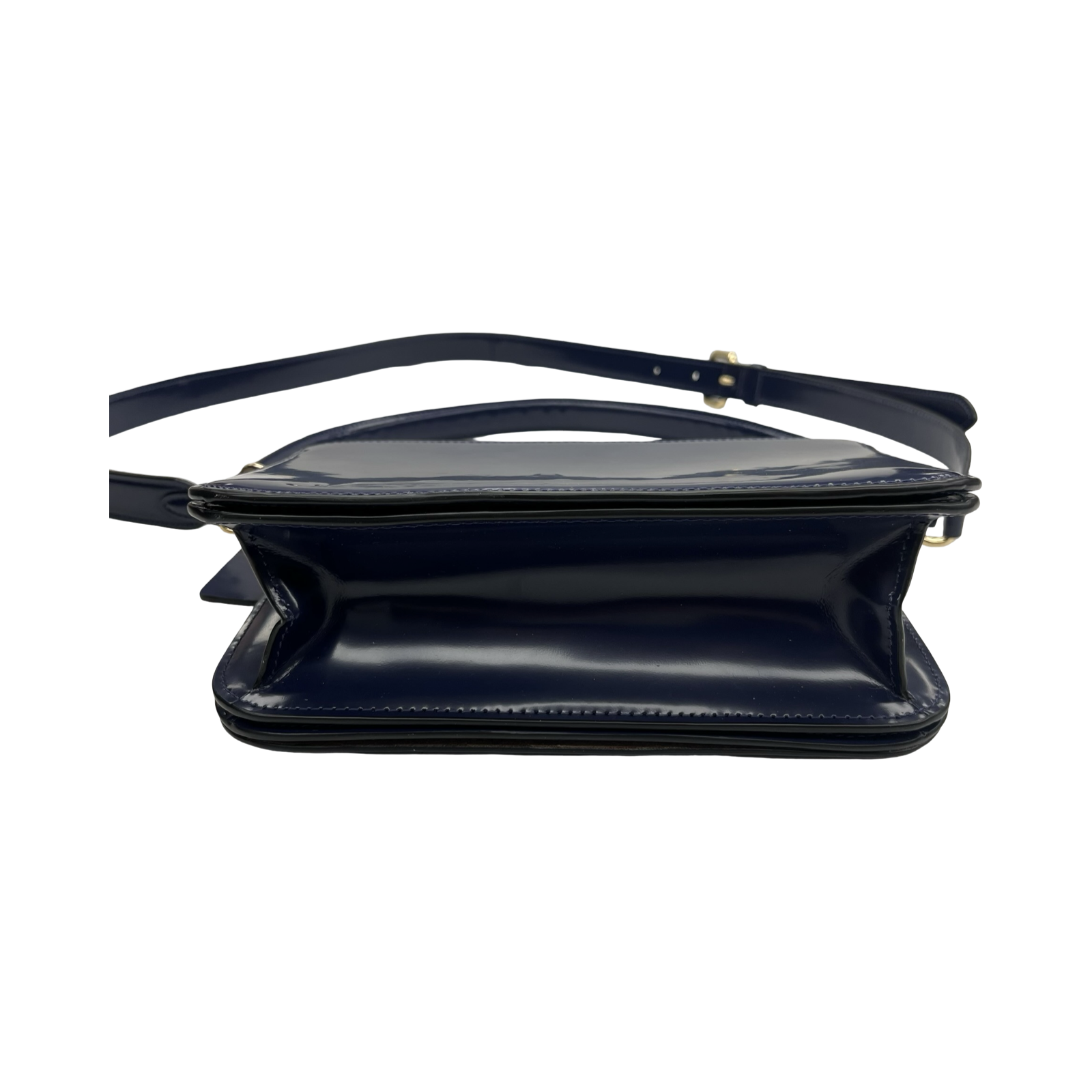 Crossbody Designer By Coach In Navy, Size:Medium