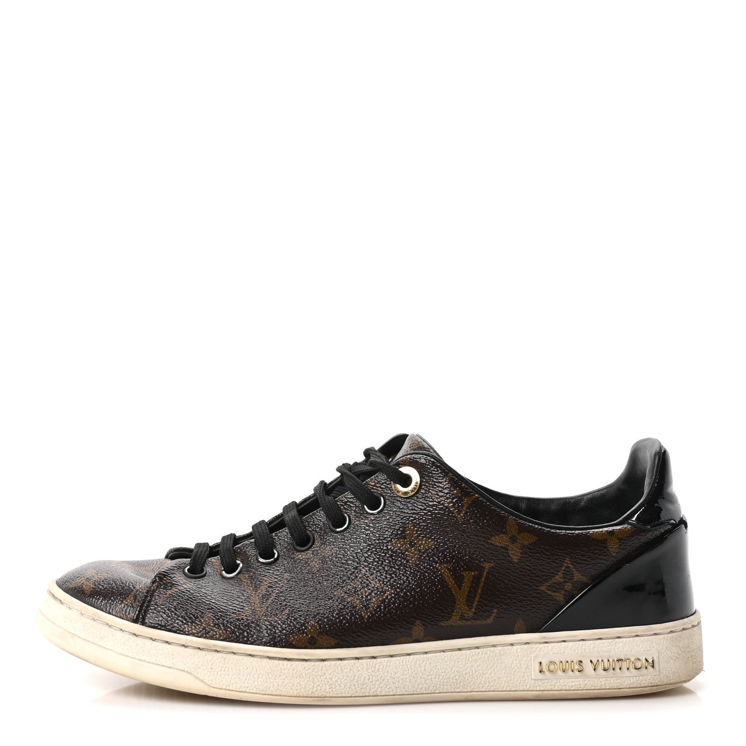 Patent Monogram Frontrow Sneakers 40