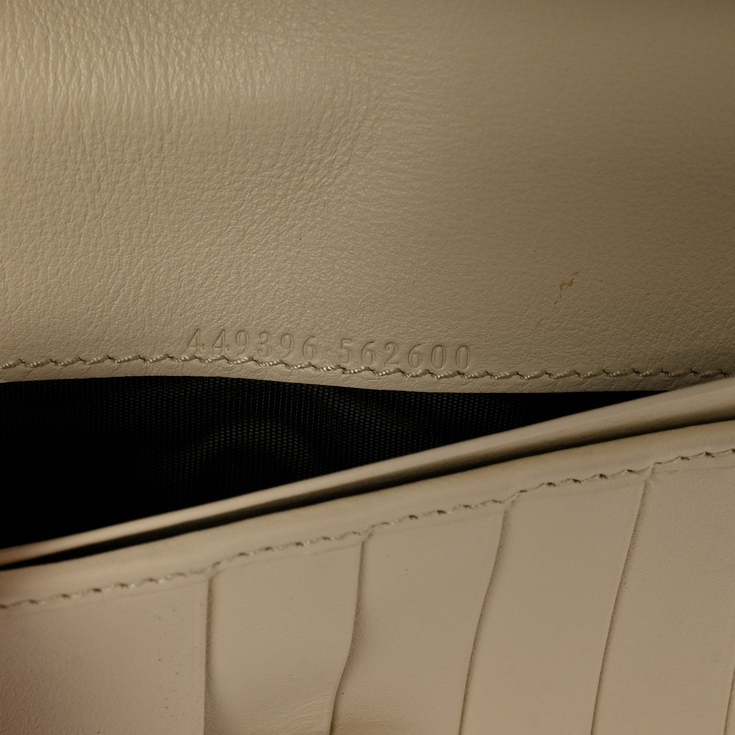 Soft Microguccissima Continental Wallet White