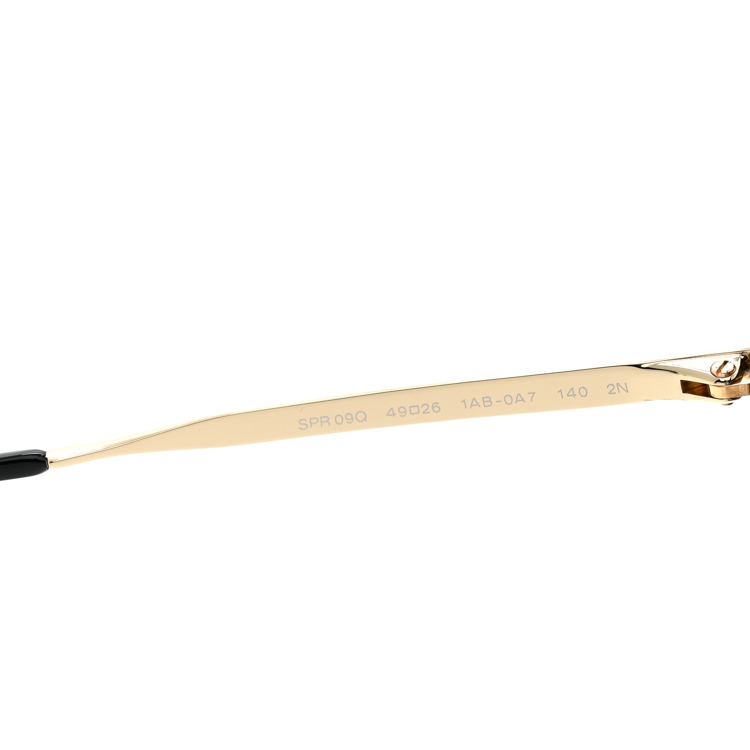 Acetate Cinema Sunglasses SPR 09Q Black