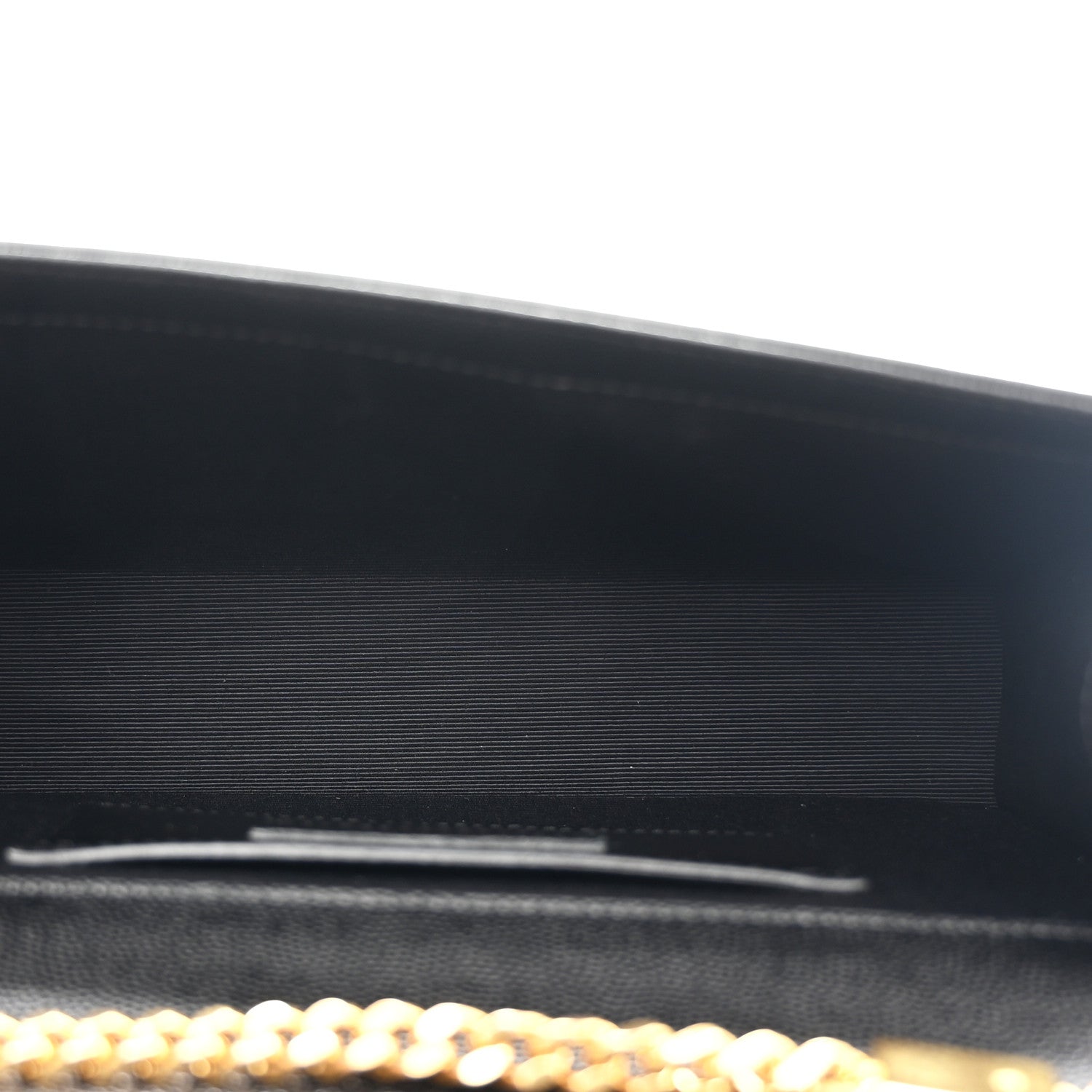 Grain De Poudre Medium Classic Monogram Kate Satchel Black