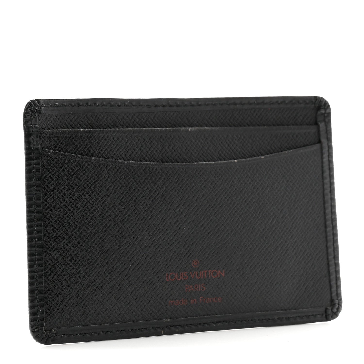 Epi Card Holder Black