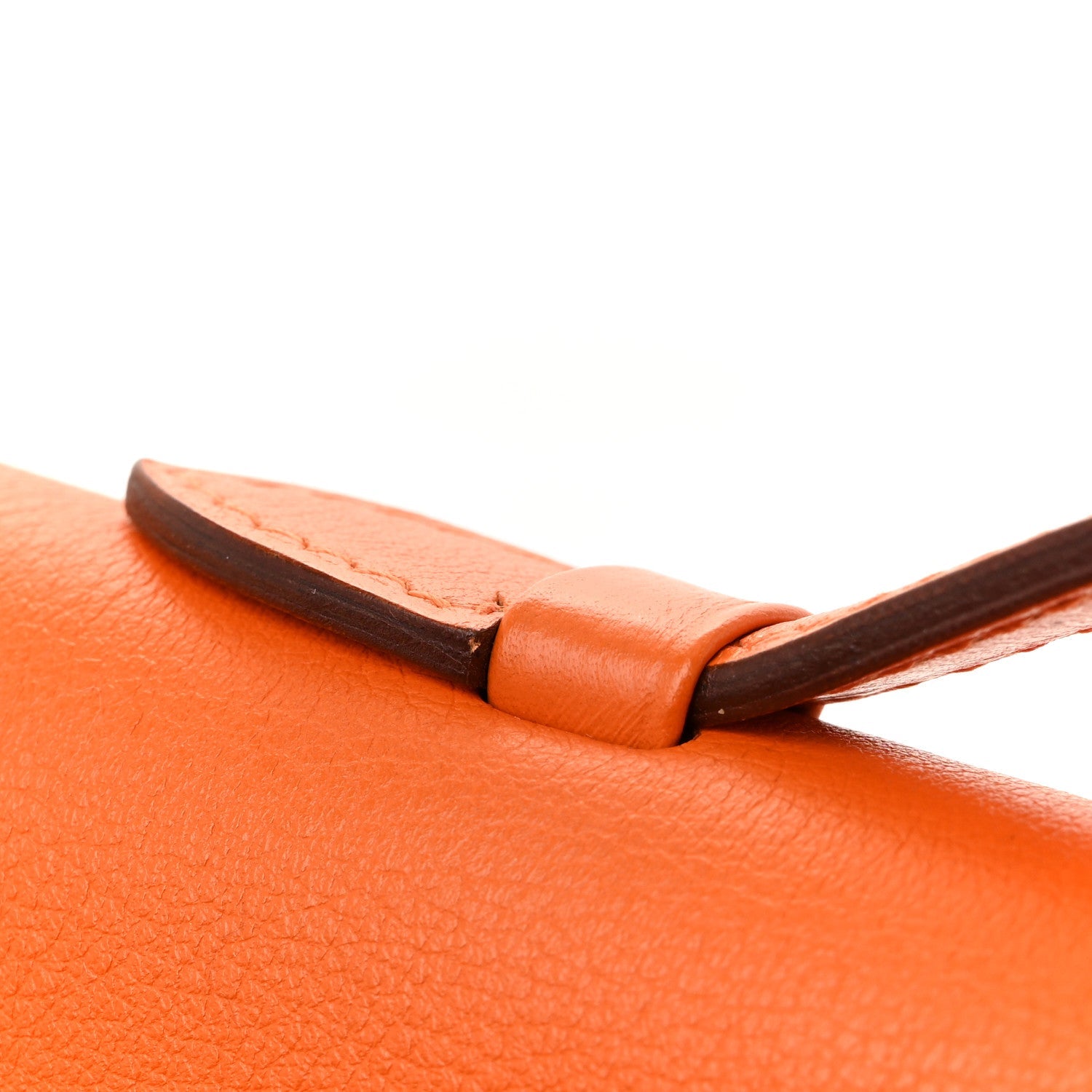 Evergrain Kelly Longue Clutch Pochette Orange