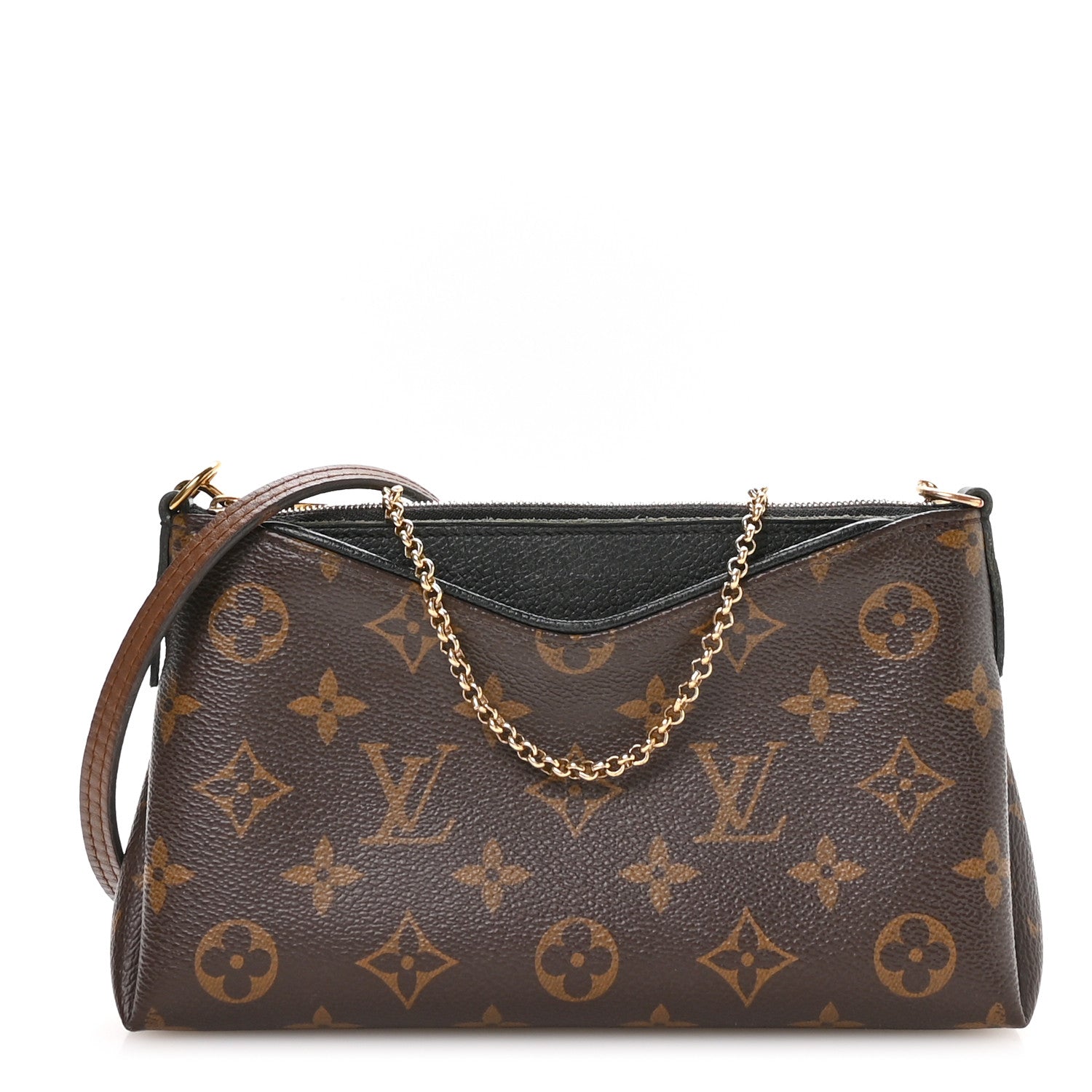 Monogram Pallas Clutch Black