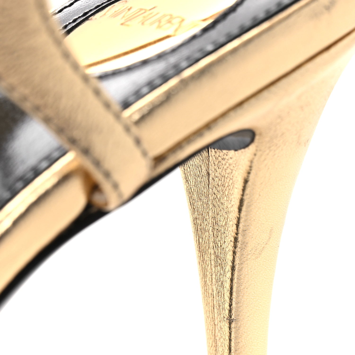 Metallic Debbie Platform Sandal 37.5 Gold