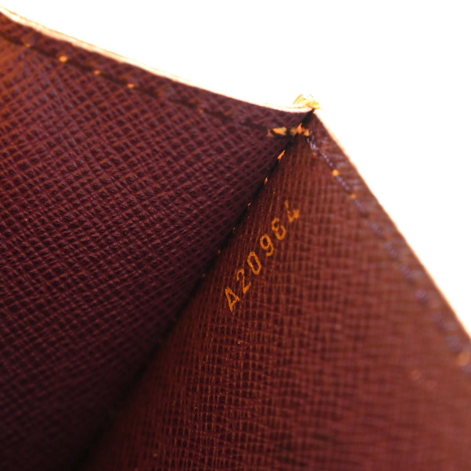 Epi Arche Pochette Yellow