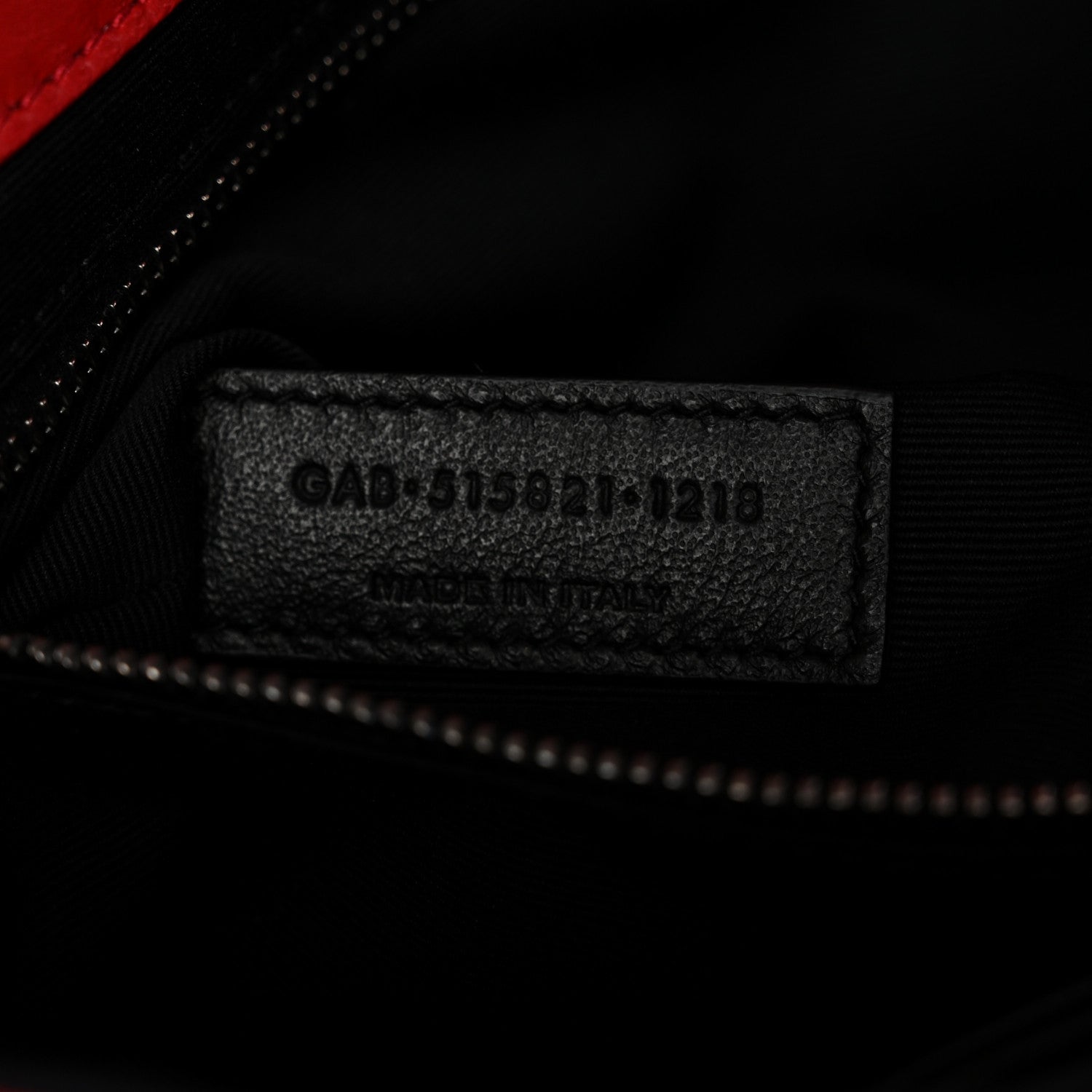 Lambskin Patchwork Monogram Medium Jamie Red