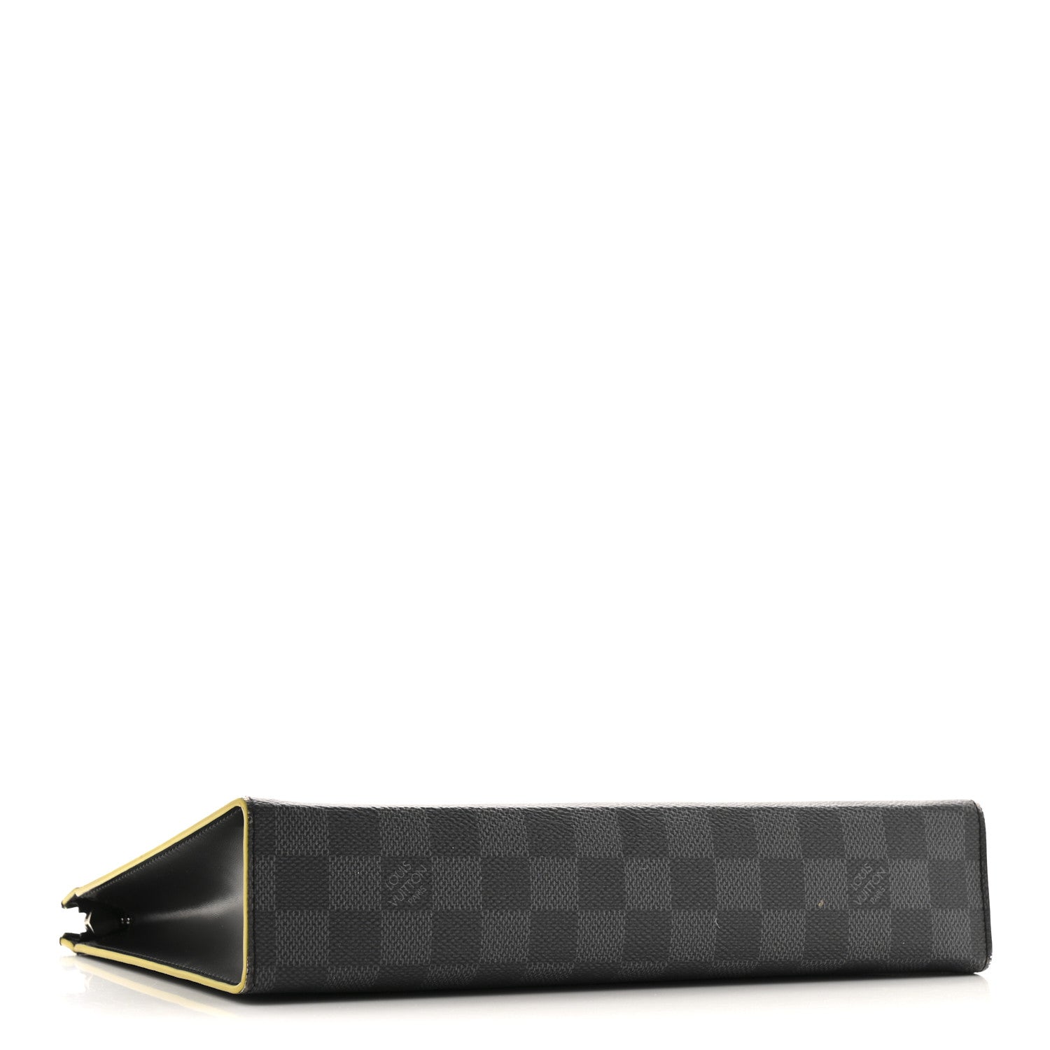 Damier Graphite Pochette Voyage MM  Yellow