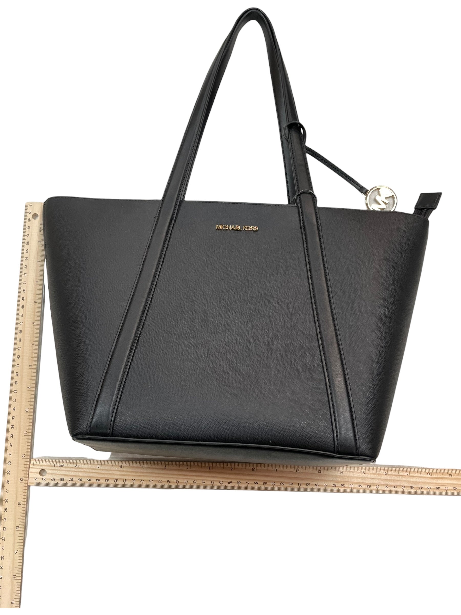 Handbag Designer By Michael Kors In Black, Size:Large