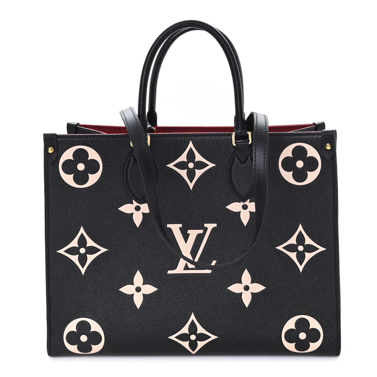 Empreinte Monogram Giant Onthego MM Black Beige