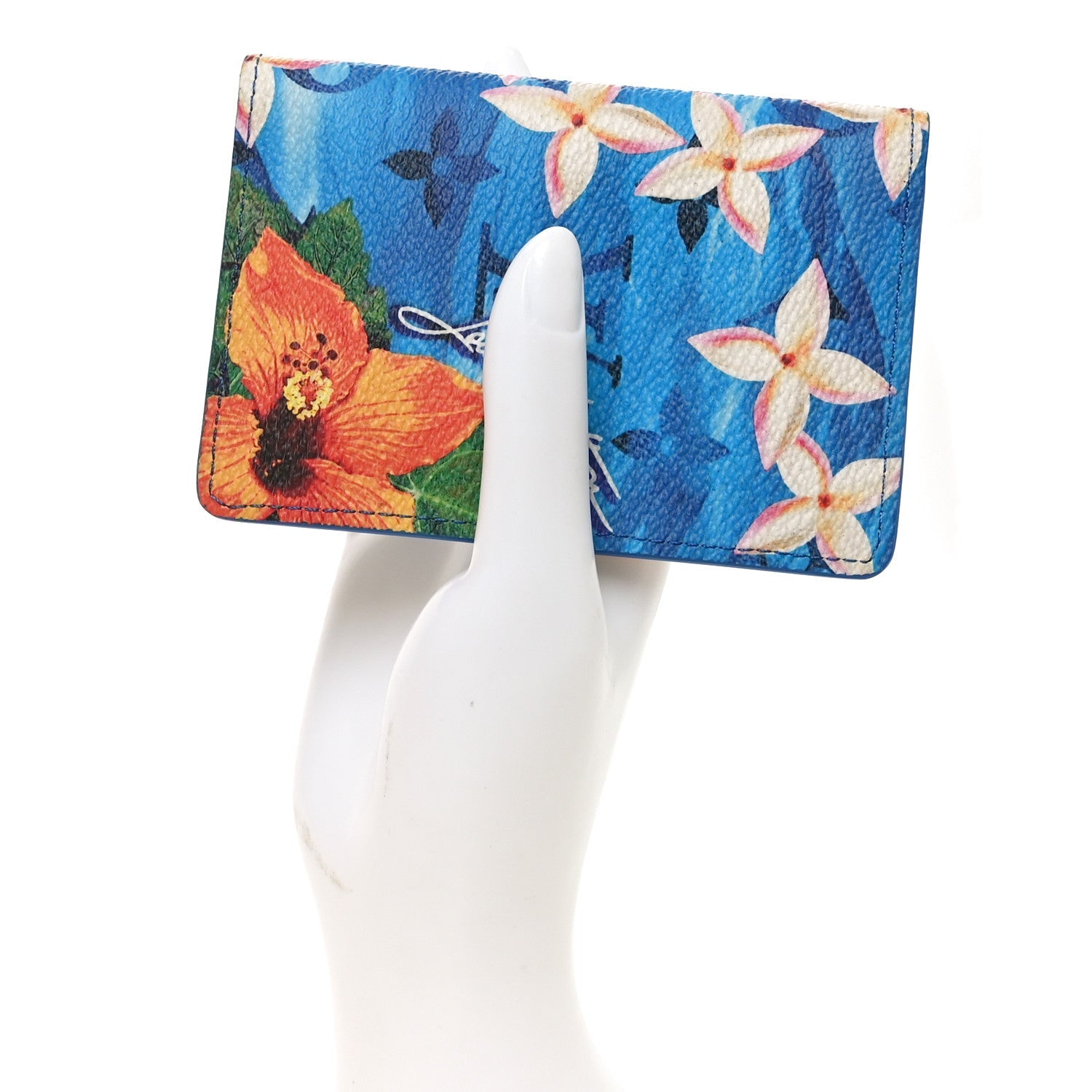 Monogram Surfin' Pocket Organizer NM Blue