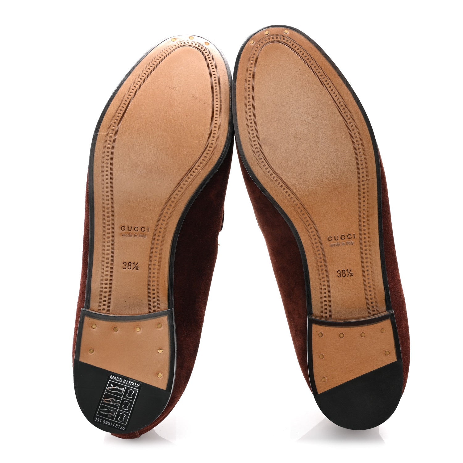 Suede Horsebit Womens Jordaan Loafers 38.5 Brown