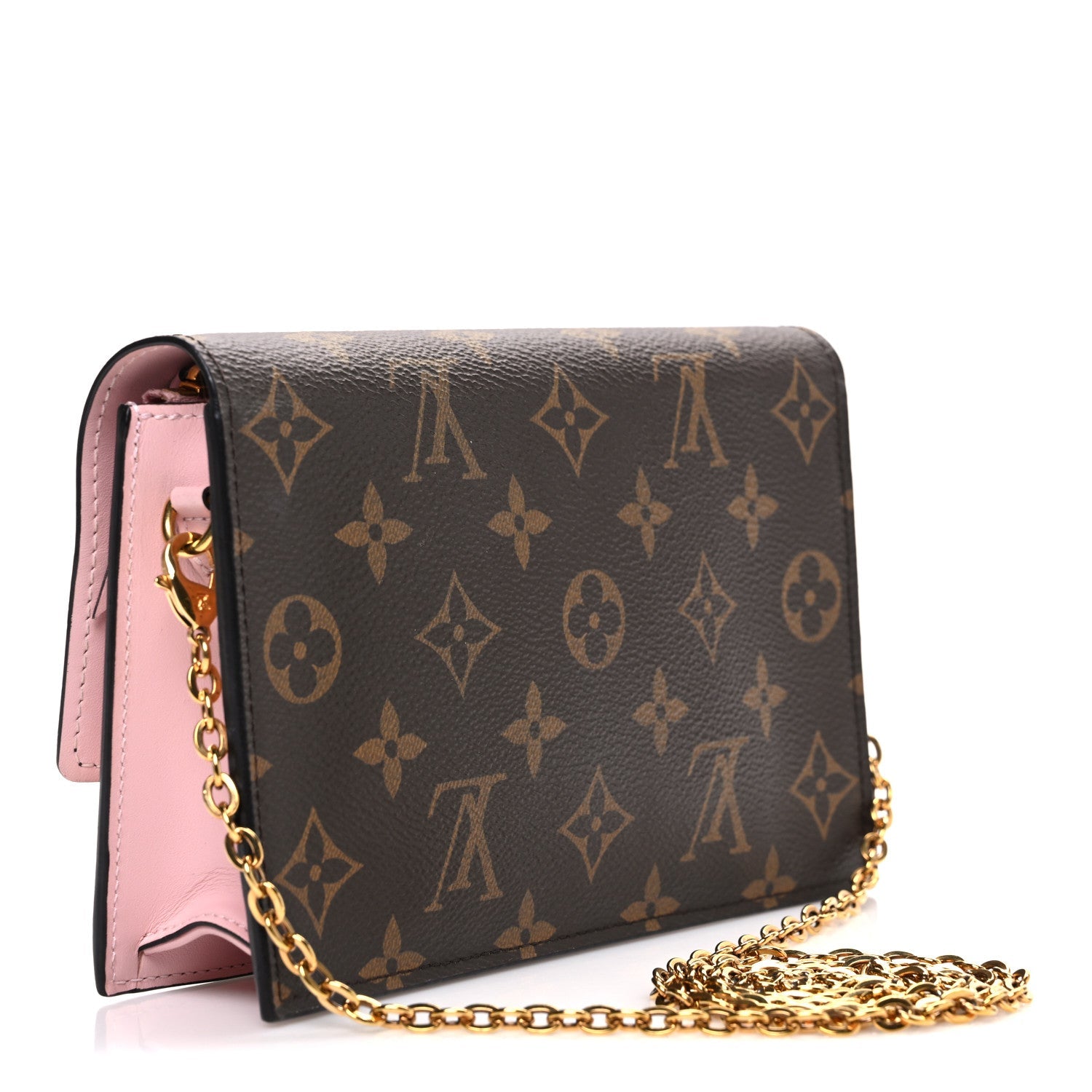 Monogram Rosalie Coin Purse Fuchsia
