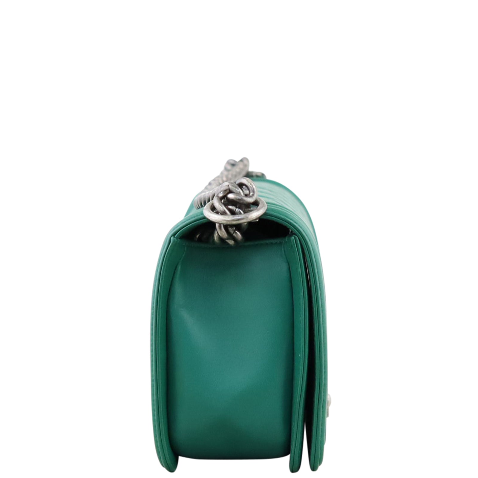 Chanel Boy Old Medium | Green