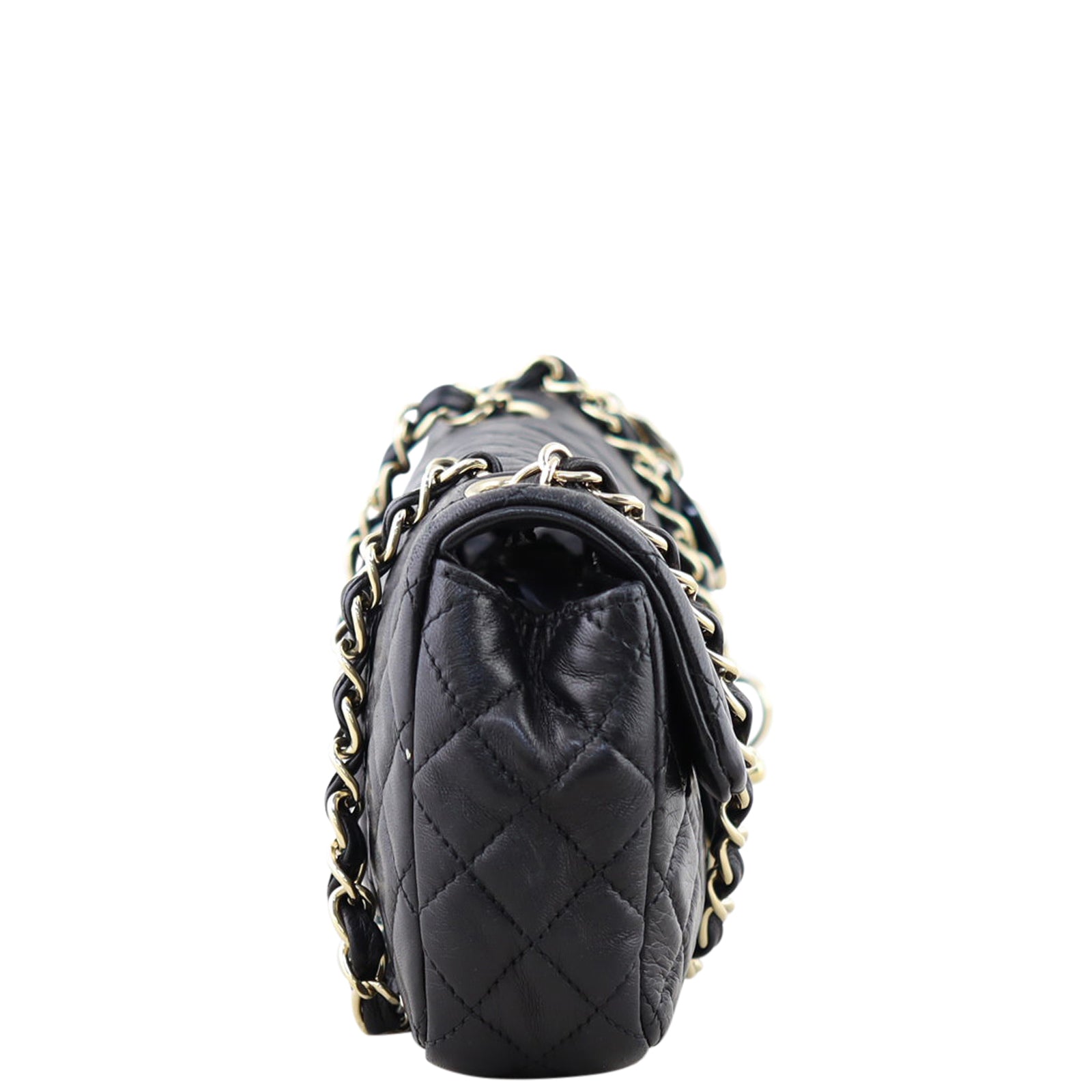 Chanel East West Valentine Flap Bag