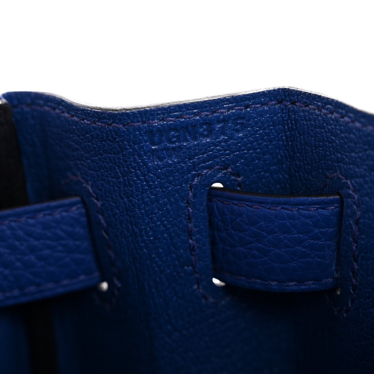 Togo Kelly Retourne 28 Bleu Royal