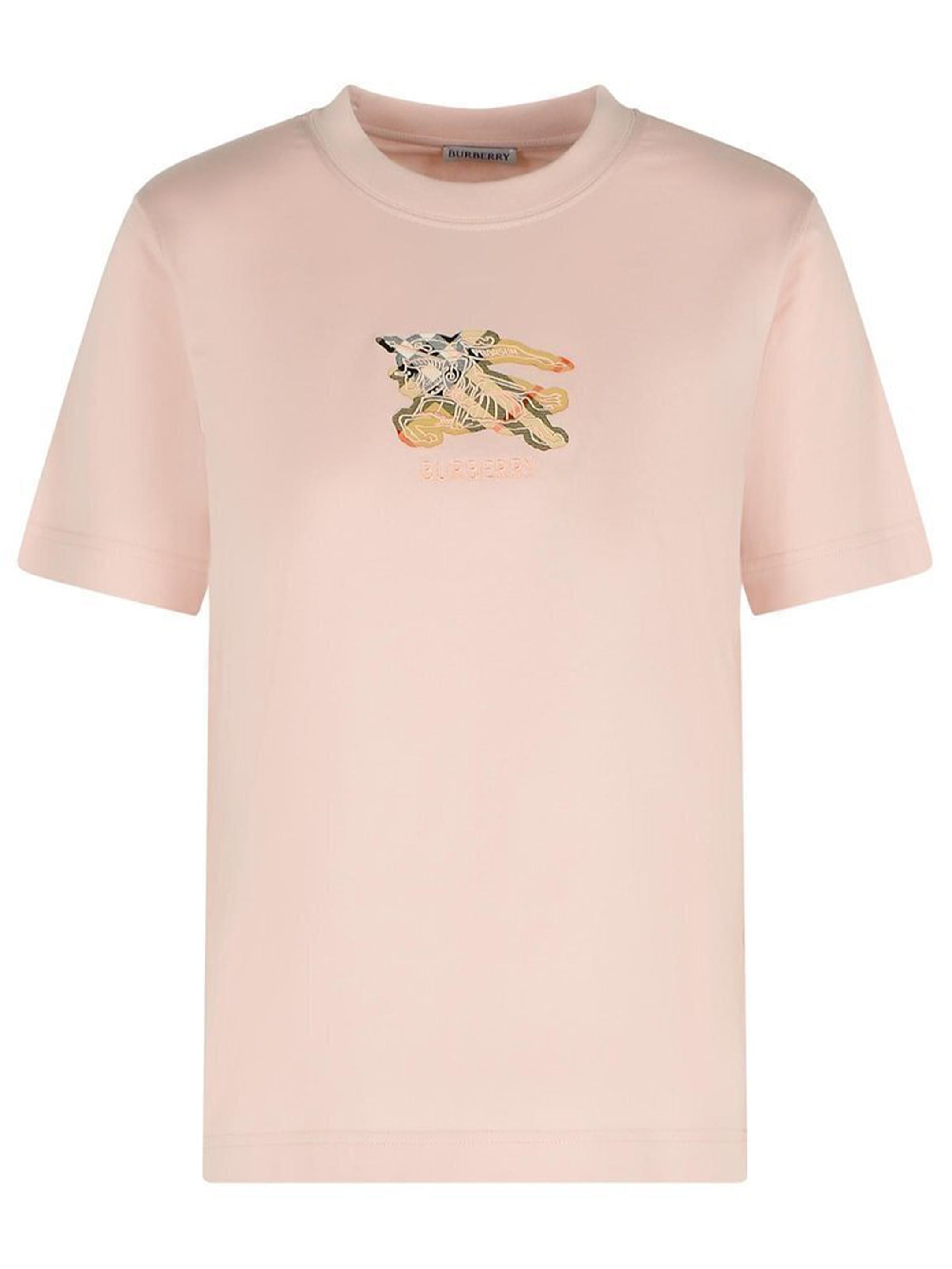 check cotton t-shirt