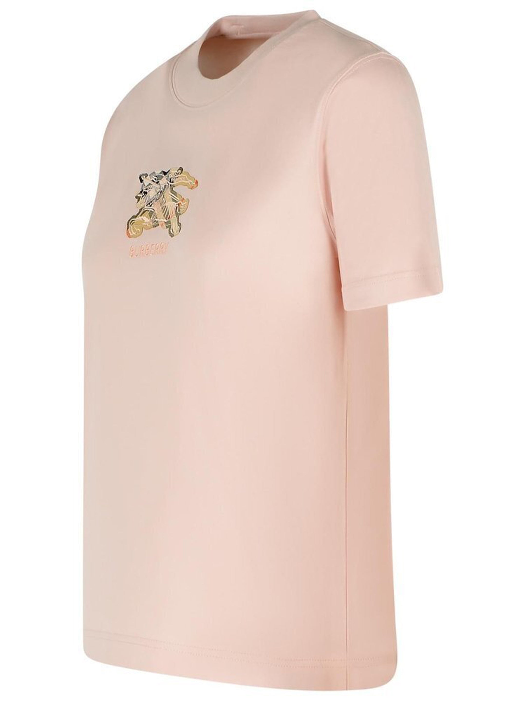 check cotton t-shirt