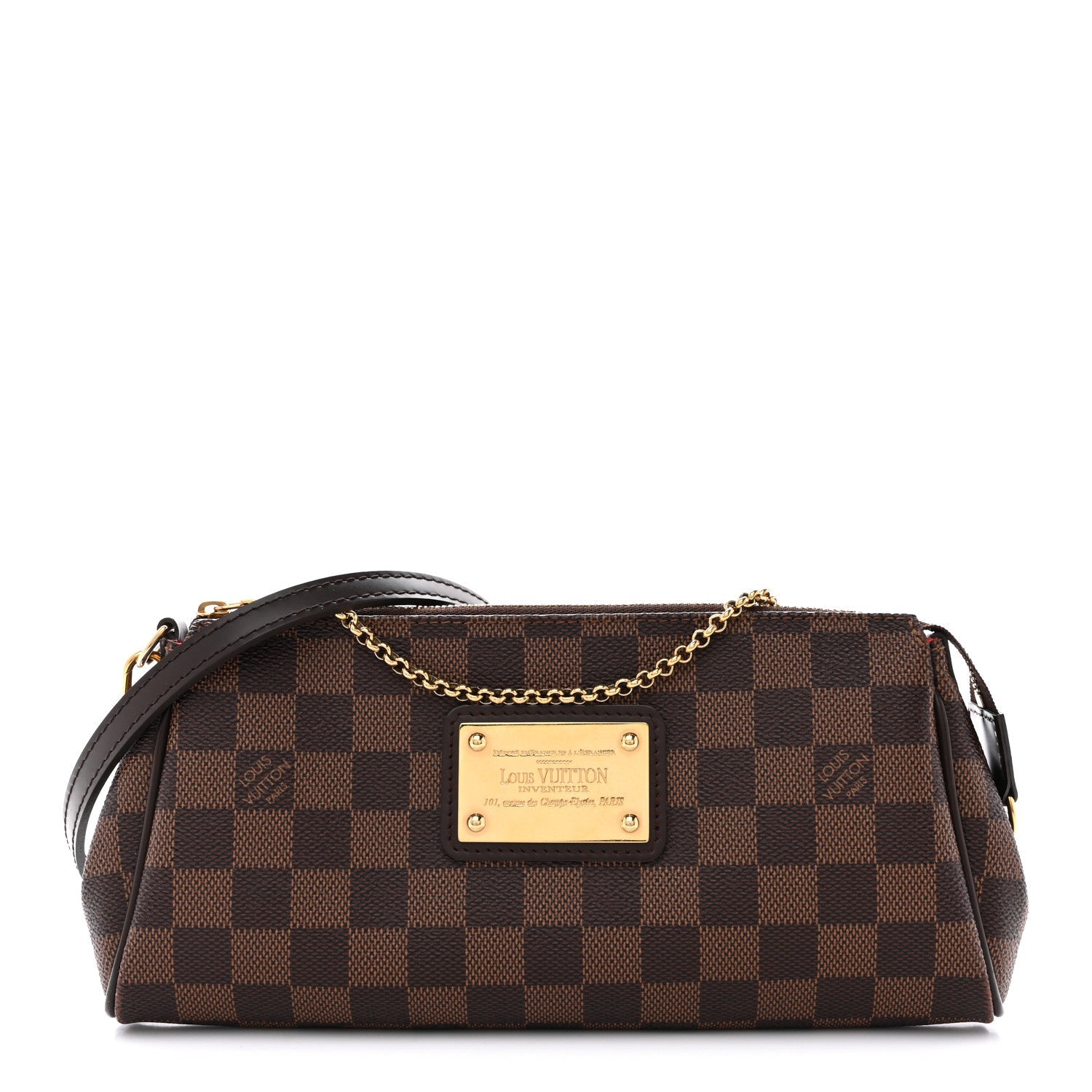 Damier Ebene Eva Clutch