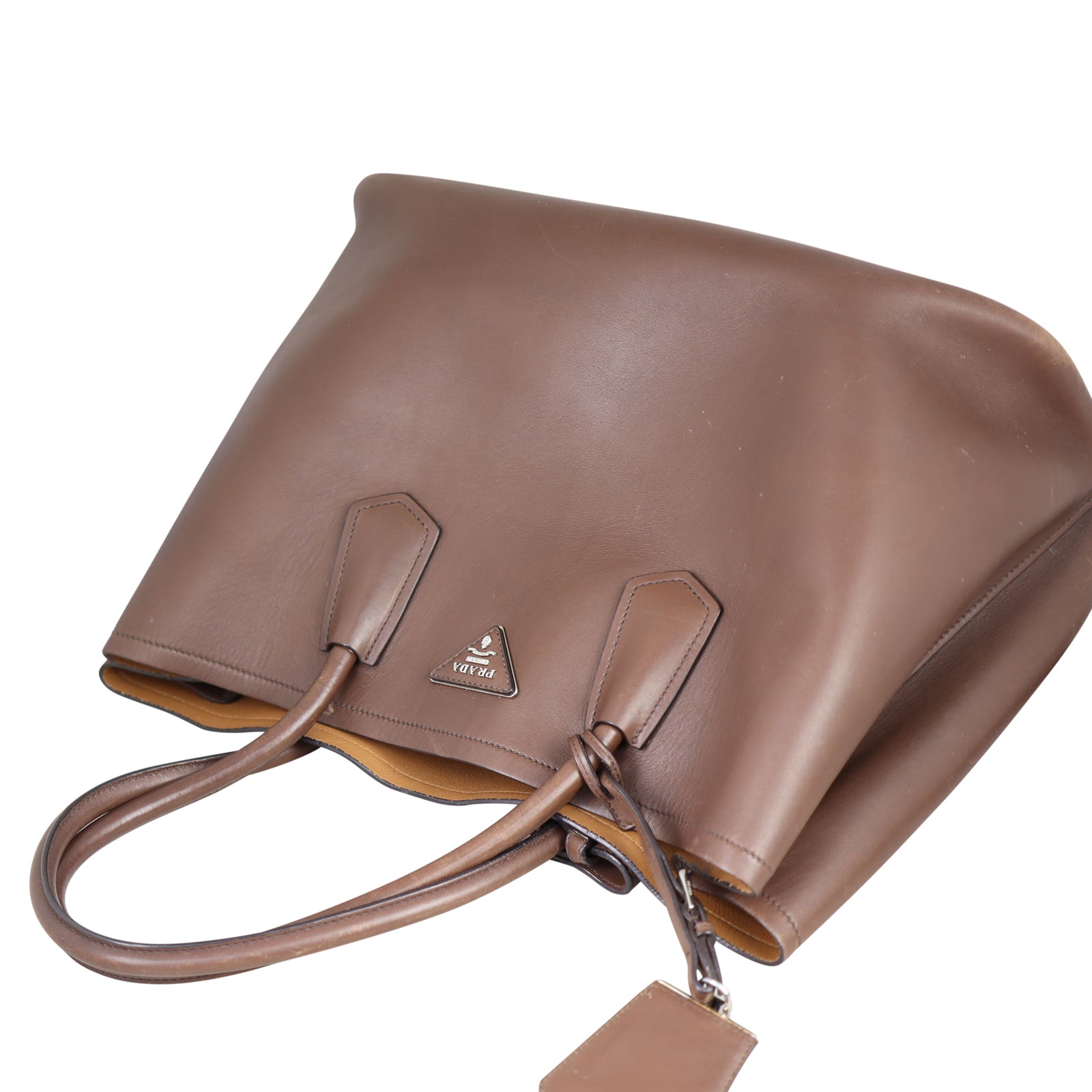 Prada City Calf Double Bag Large
