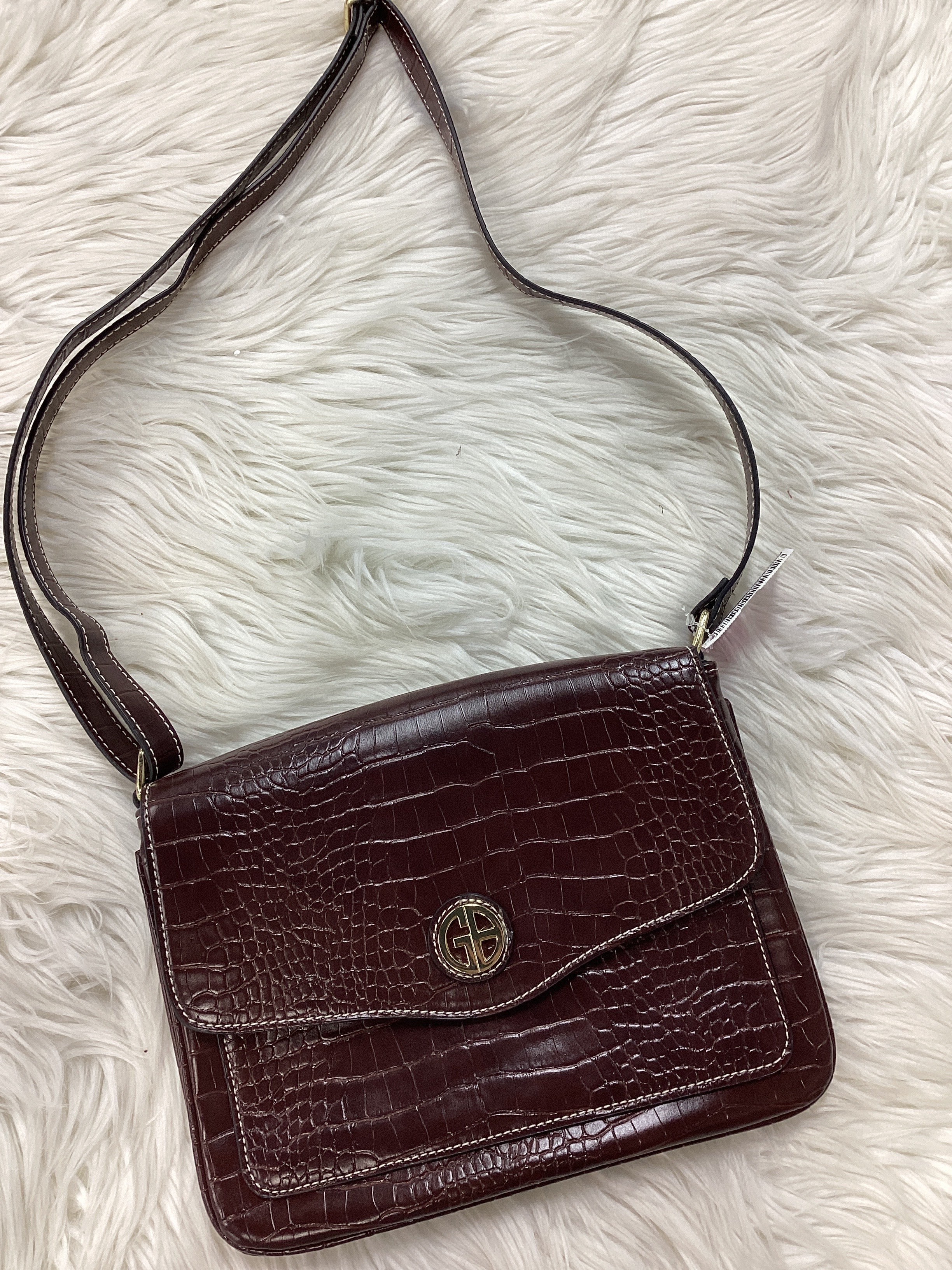 Handbag By Giani Bernini In Brown, Size:Medium