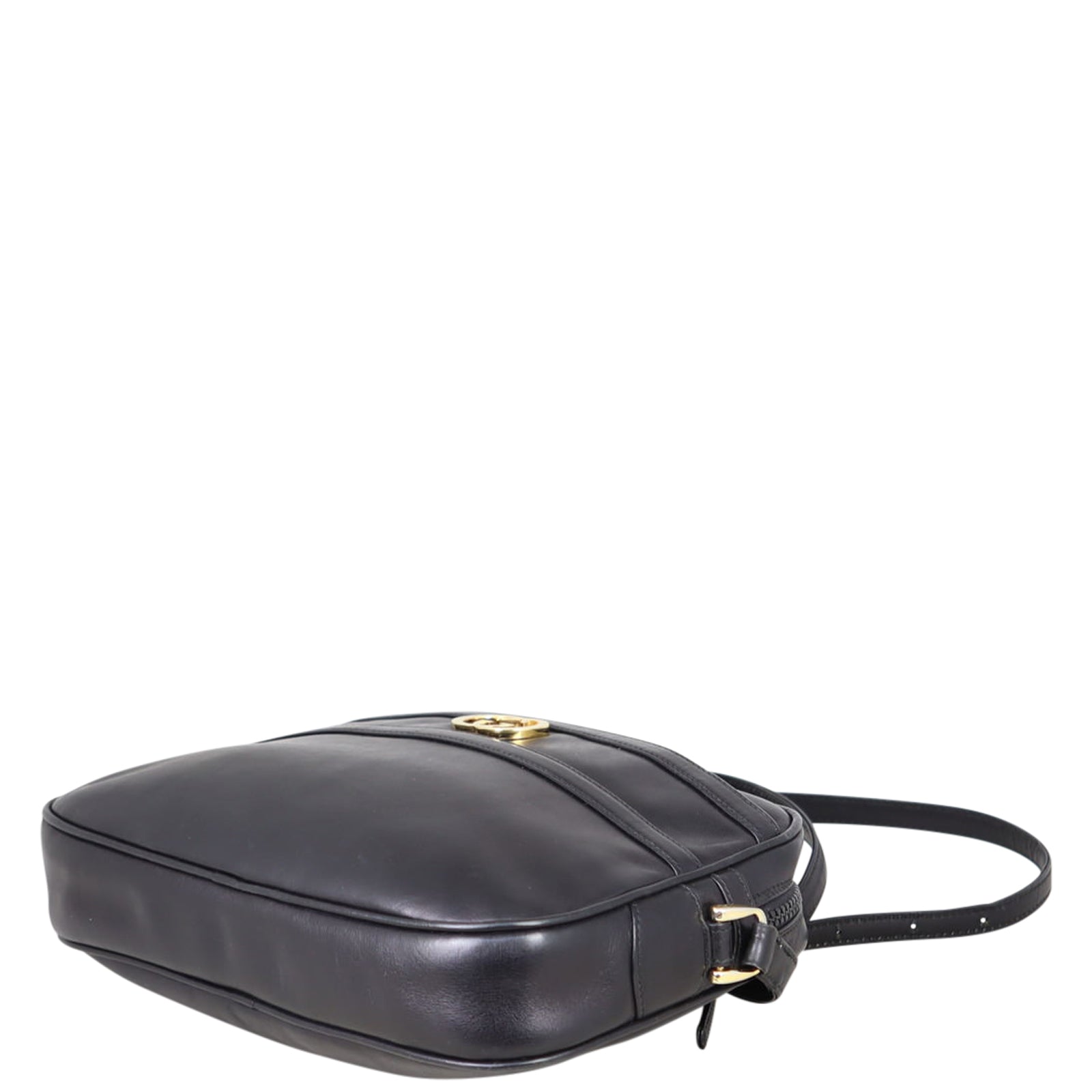 Gucci GG Vintage Leather Shoulder Bag
