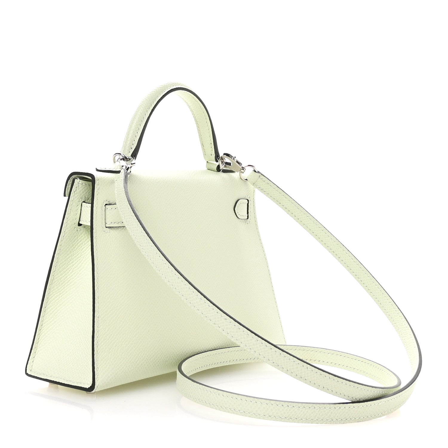 Epsom Mini Kelly Sellier 20 Vert Fizz