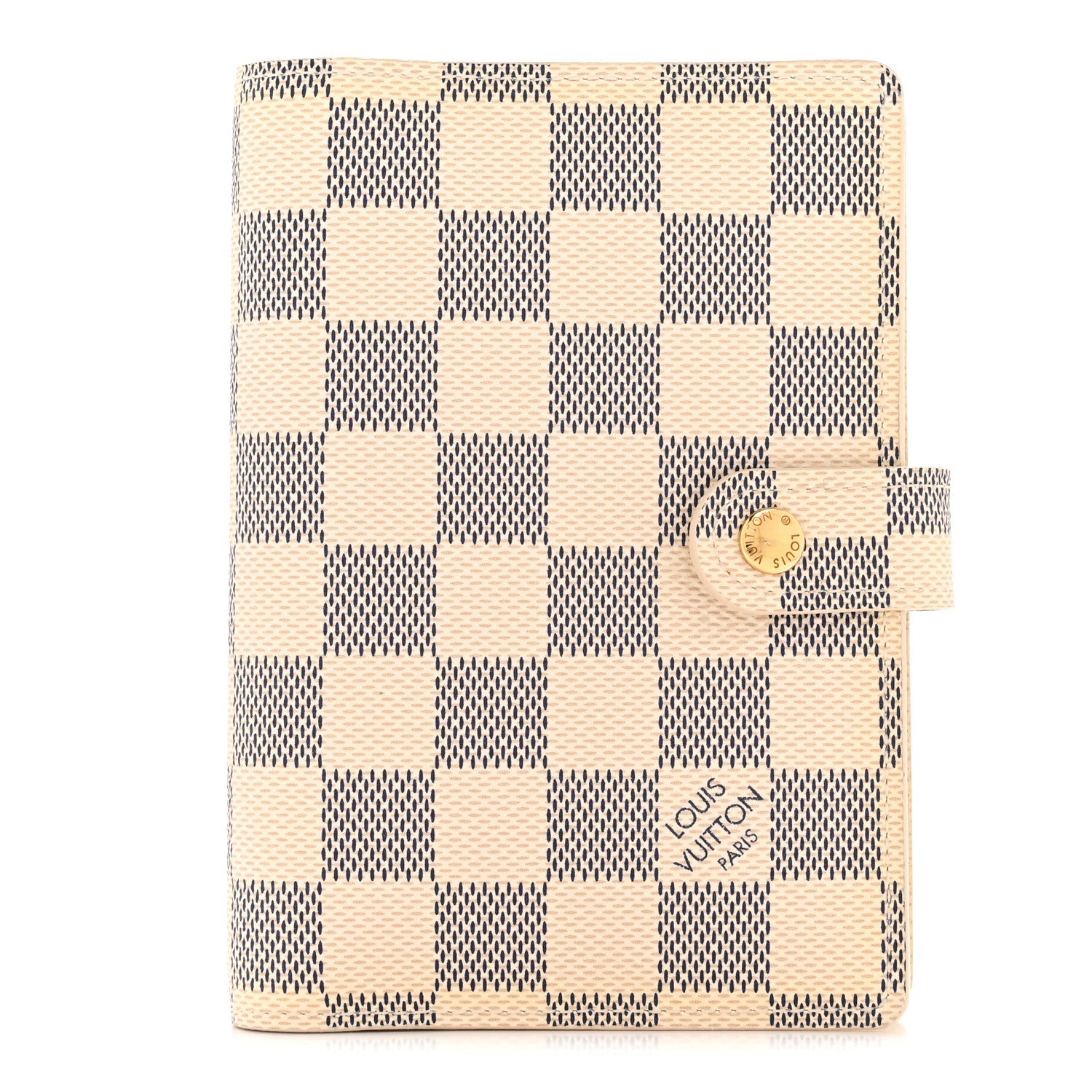 Damier Azur Small Ring Agenda Cover