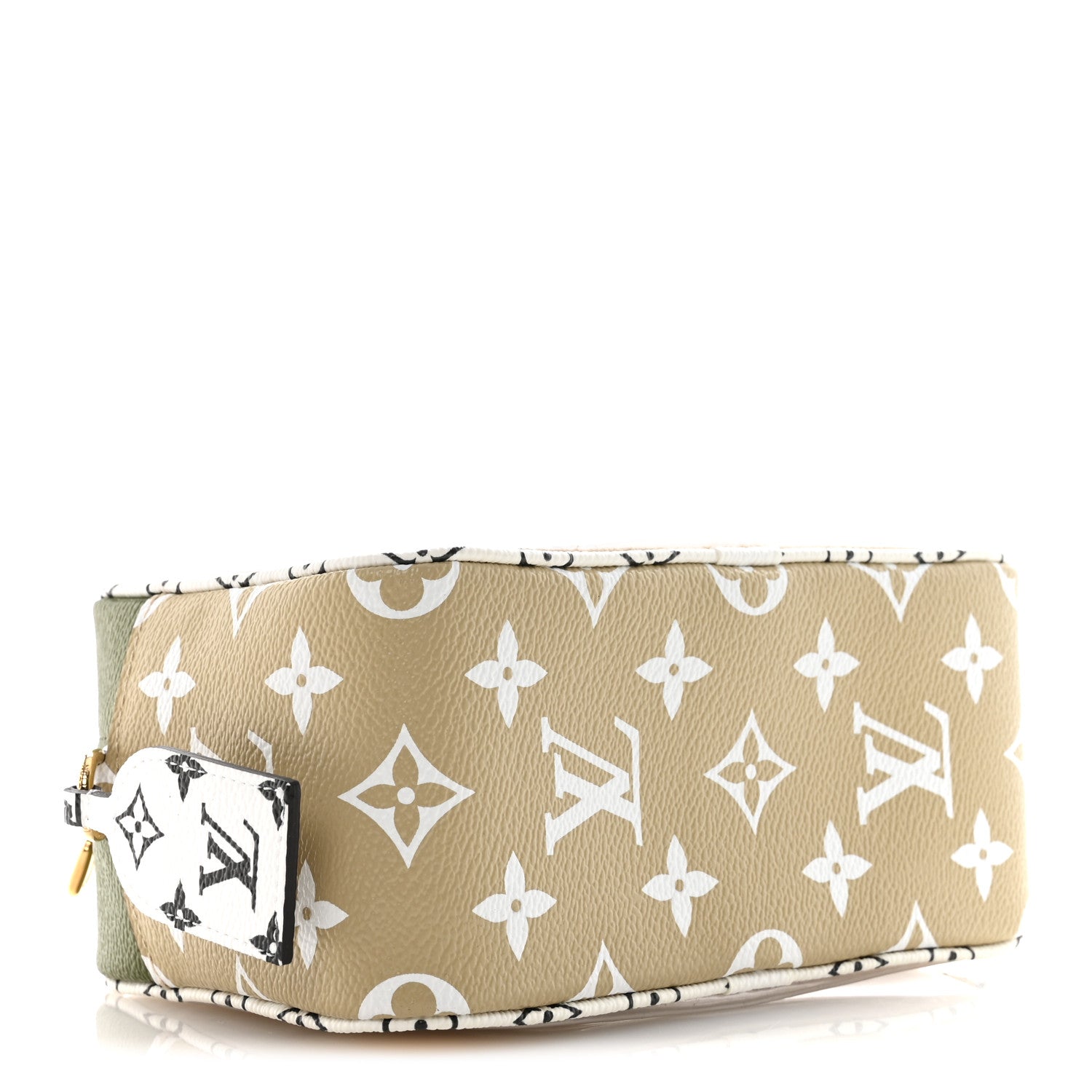 Monogram Giant Beach Pouch Kaki