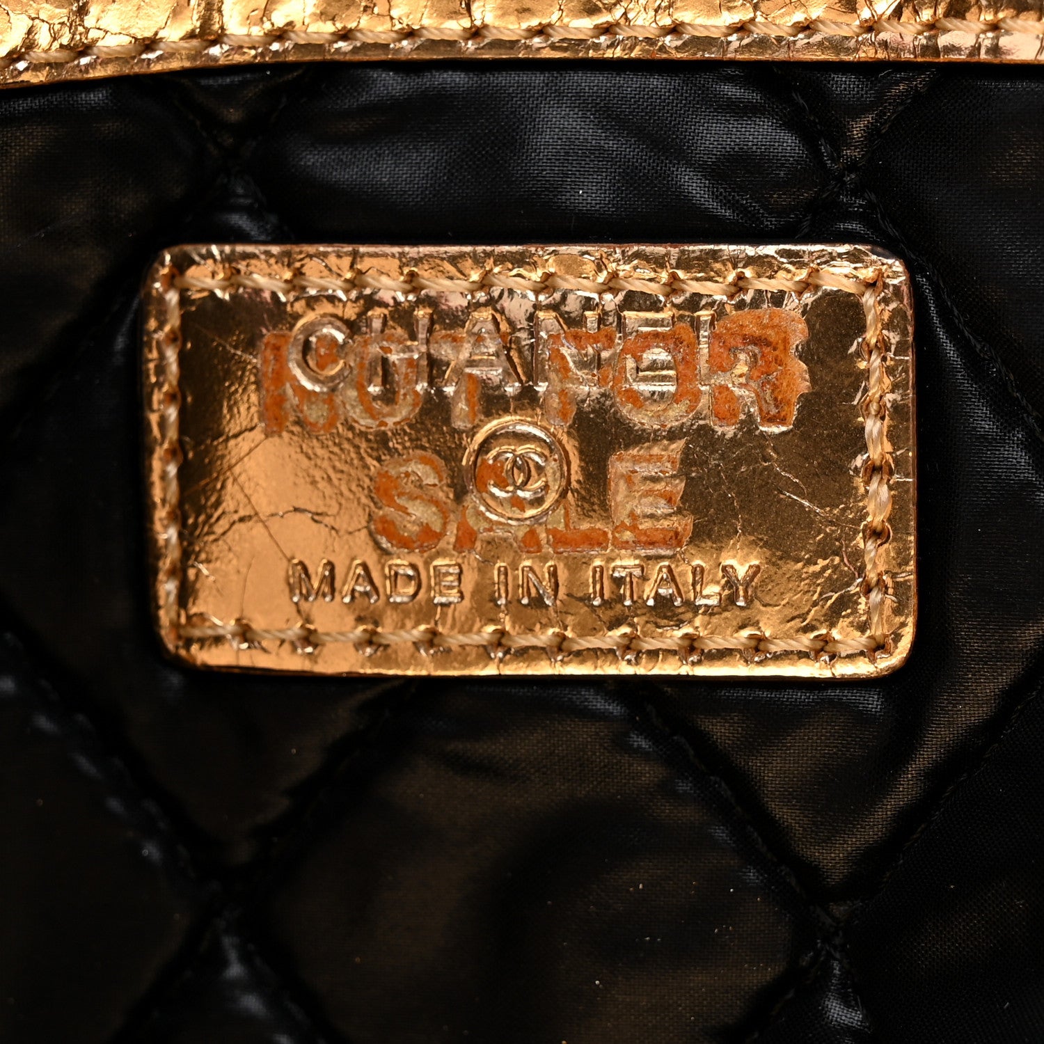 Metallic Lambskin Small Feminine Pouch Clutch Gold