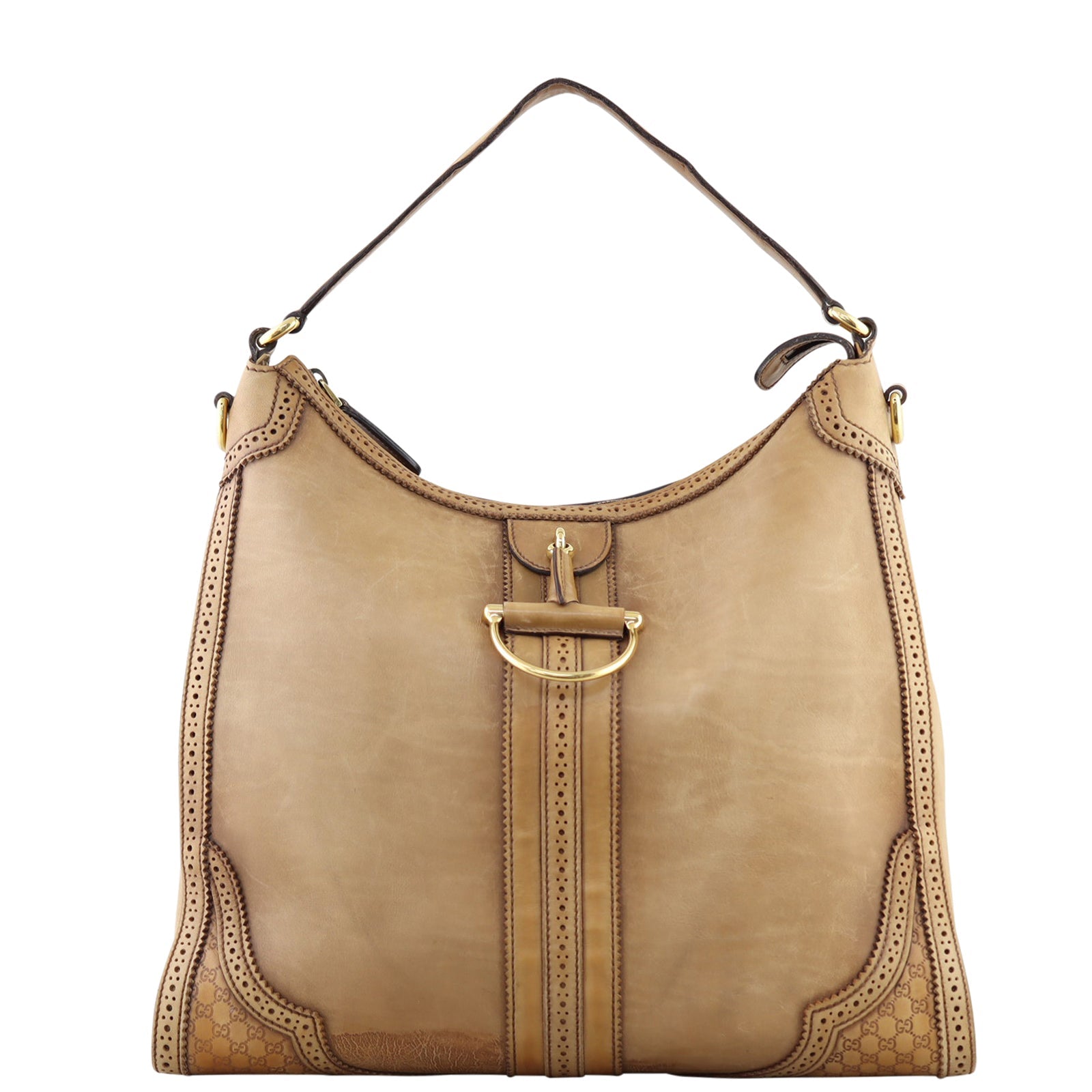Gucci Duilio Brogue Hobo